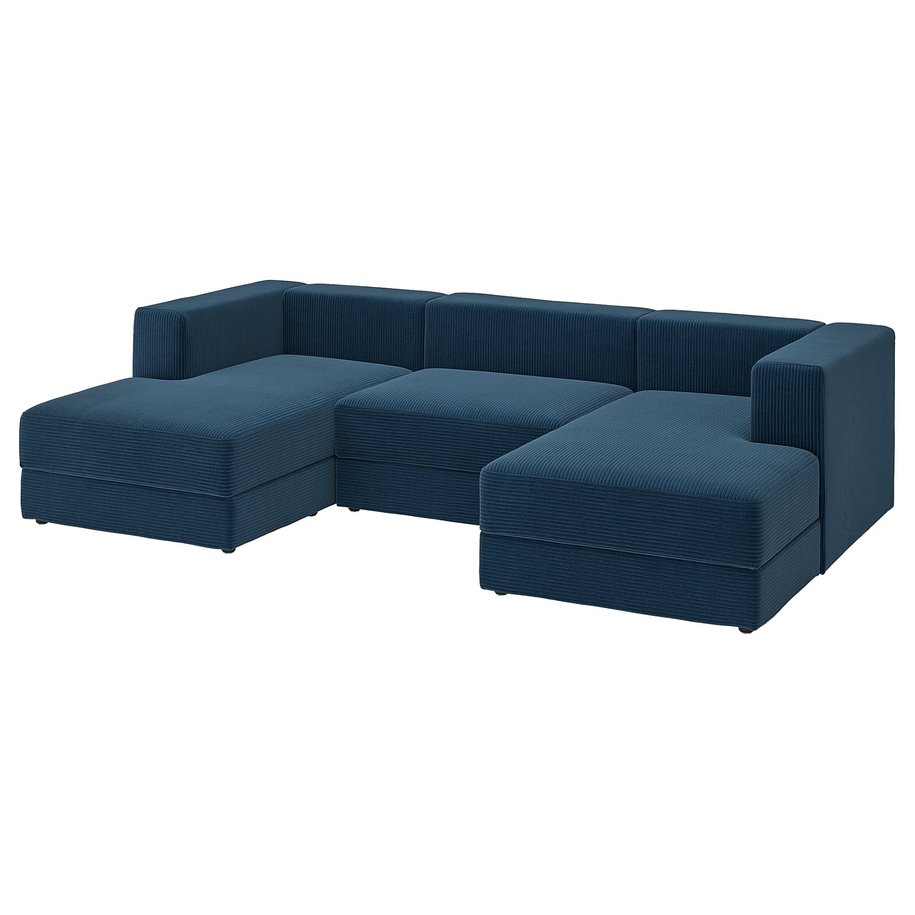 JÄTTEBO, 3,5-seat modular sofa with chaise longues/armrests, 496.076.48
