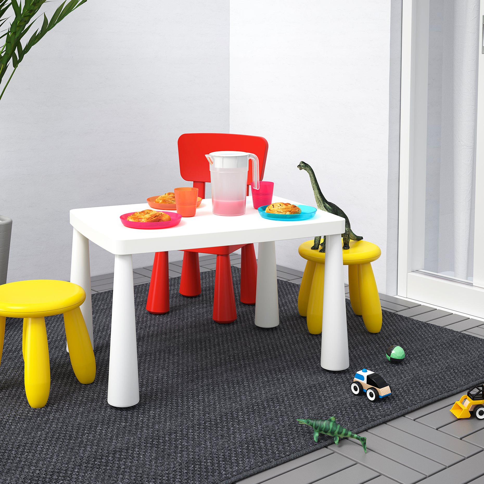 MAMMUT, παιδικό τραπέζι, εσωτερικού/εξωτερικού χώρου, 503.651.77