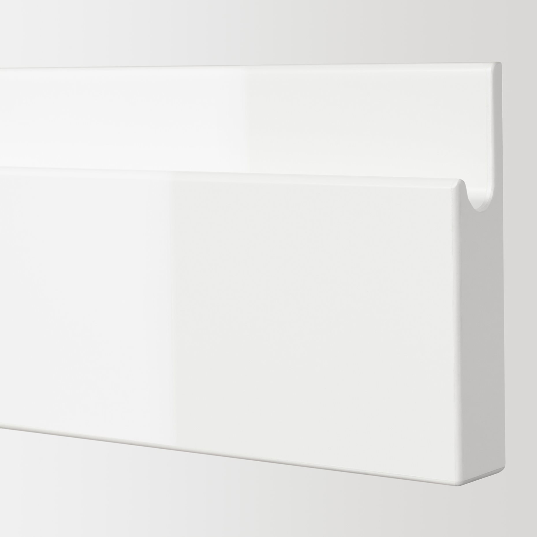 VOXTORP, drawer front/high-gloss 2 pack, 60x10 cm, 503.974.99