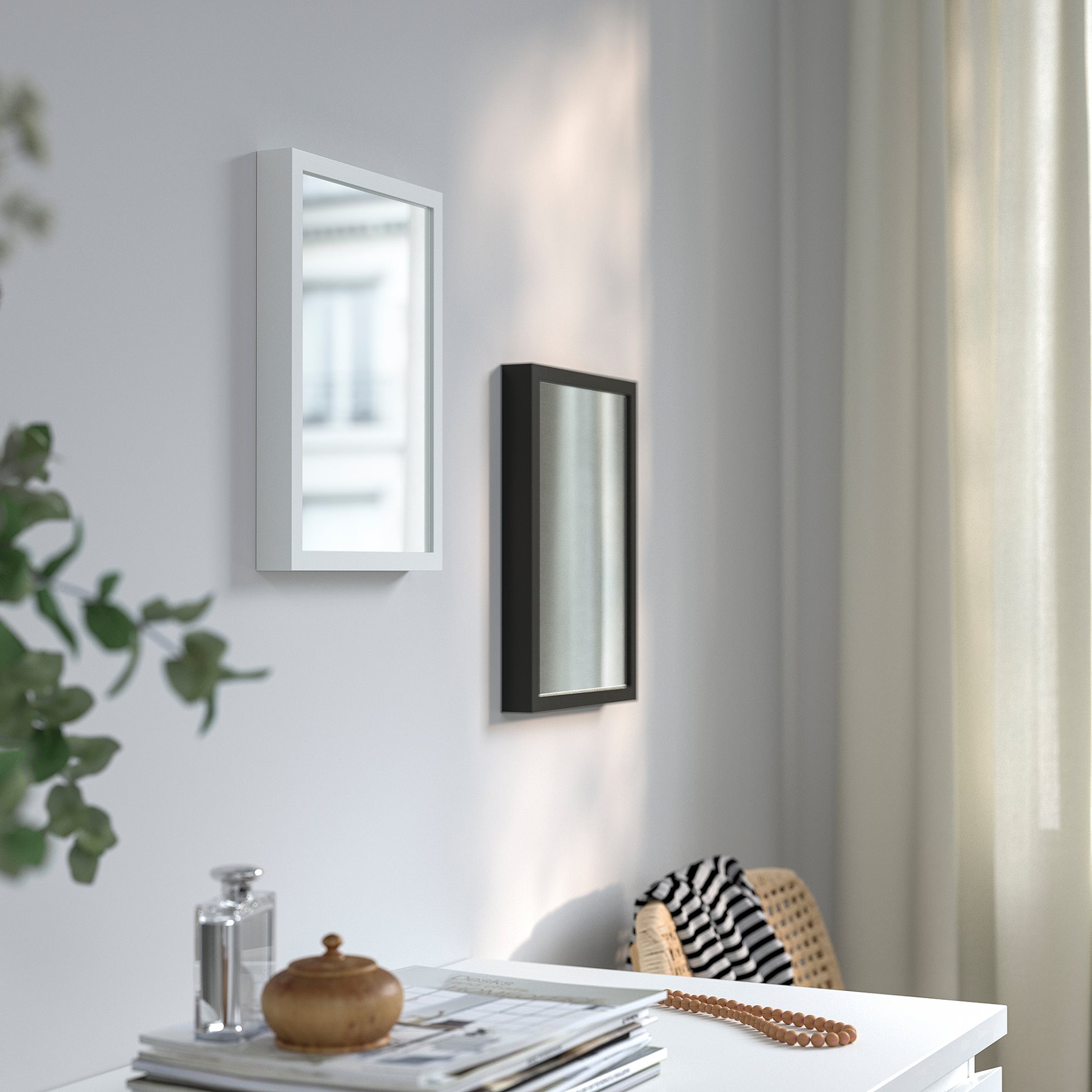 LÖNSÅS, mirror, 21x30 cm, 504.710.26