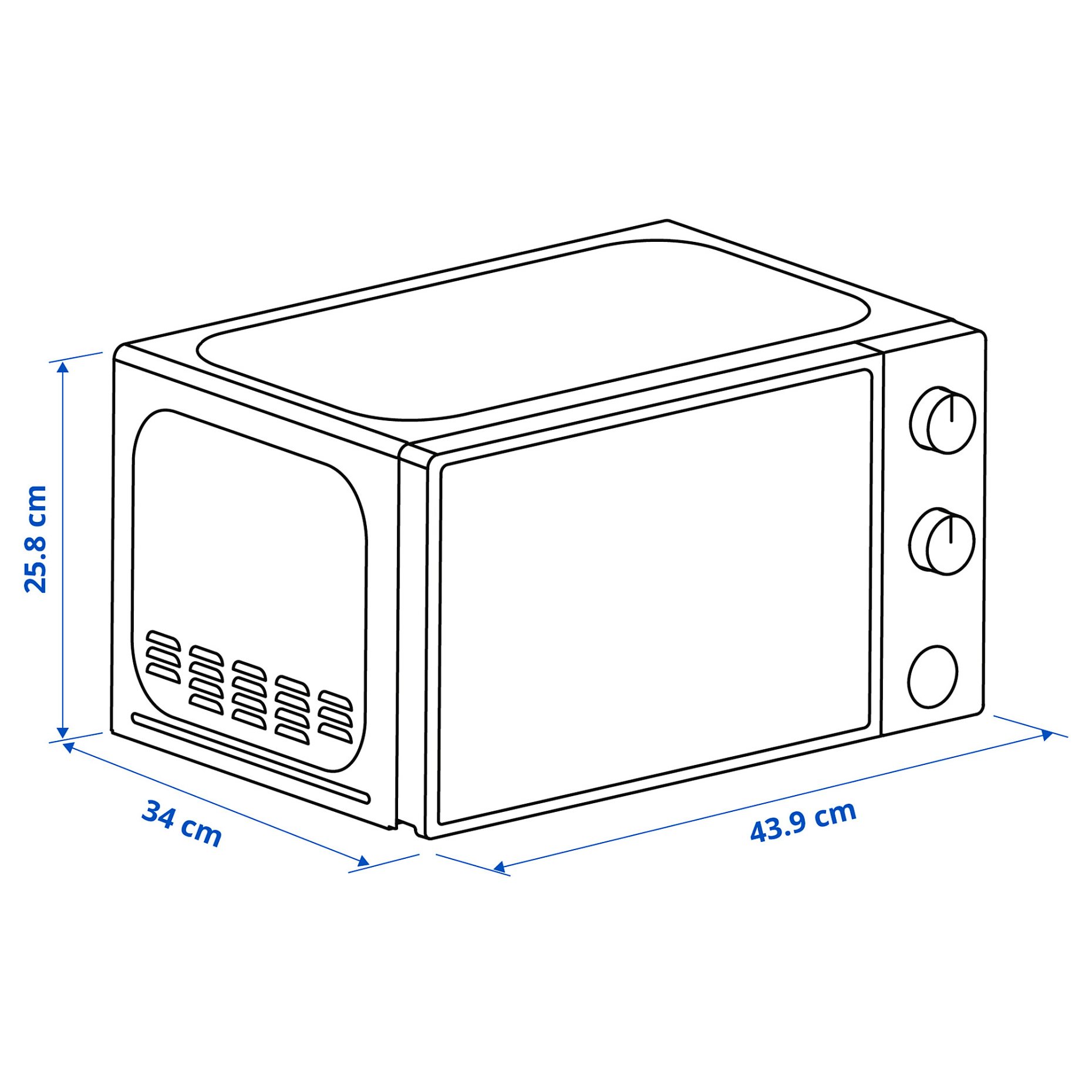 TILLREDA, microwave oven, 504.867.92