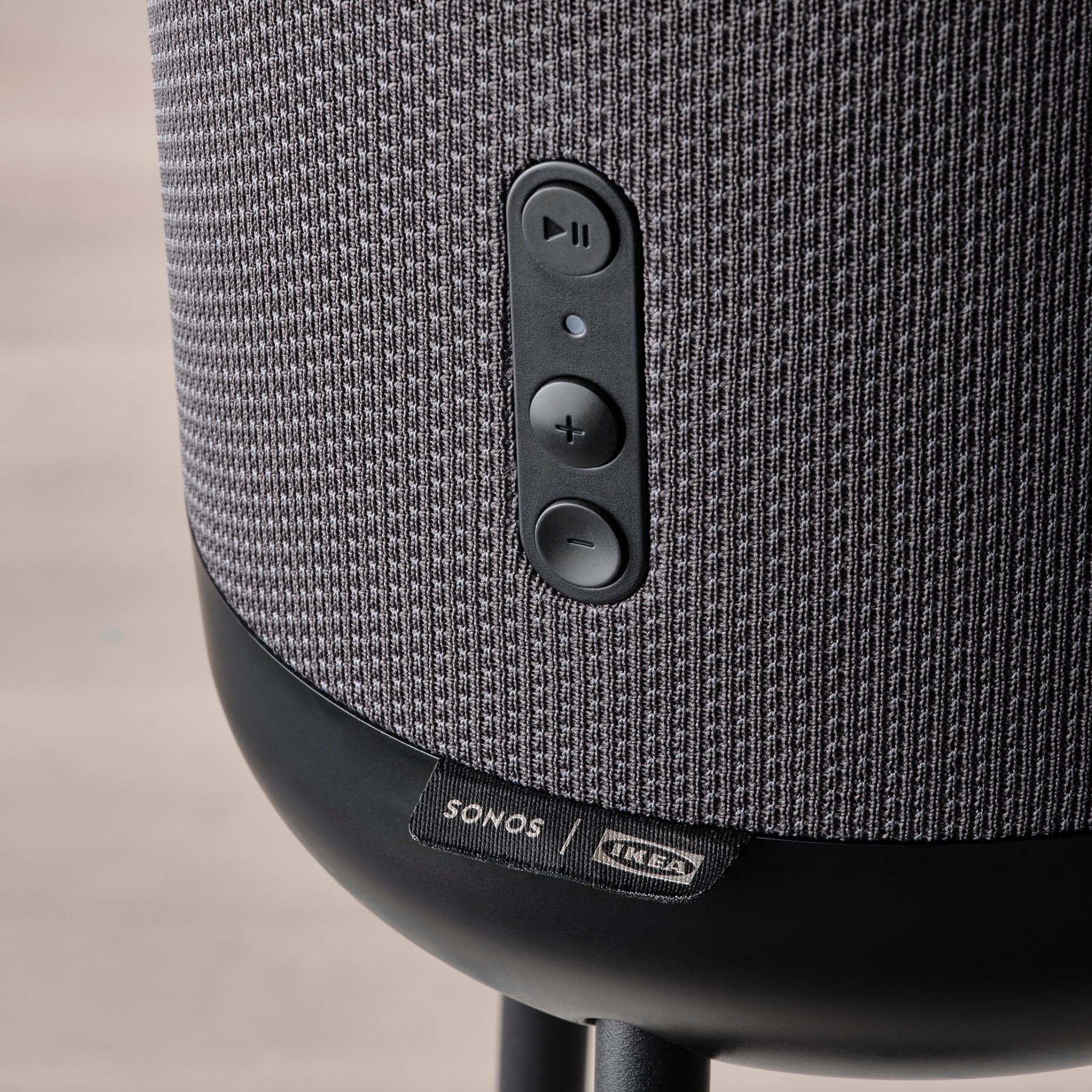 SYMFONISK, φωτιστικό δαπέδου με ηχείο WiFi/έξυπνο, 505.282.78