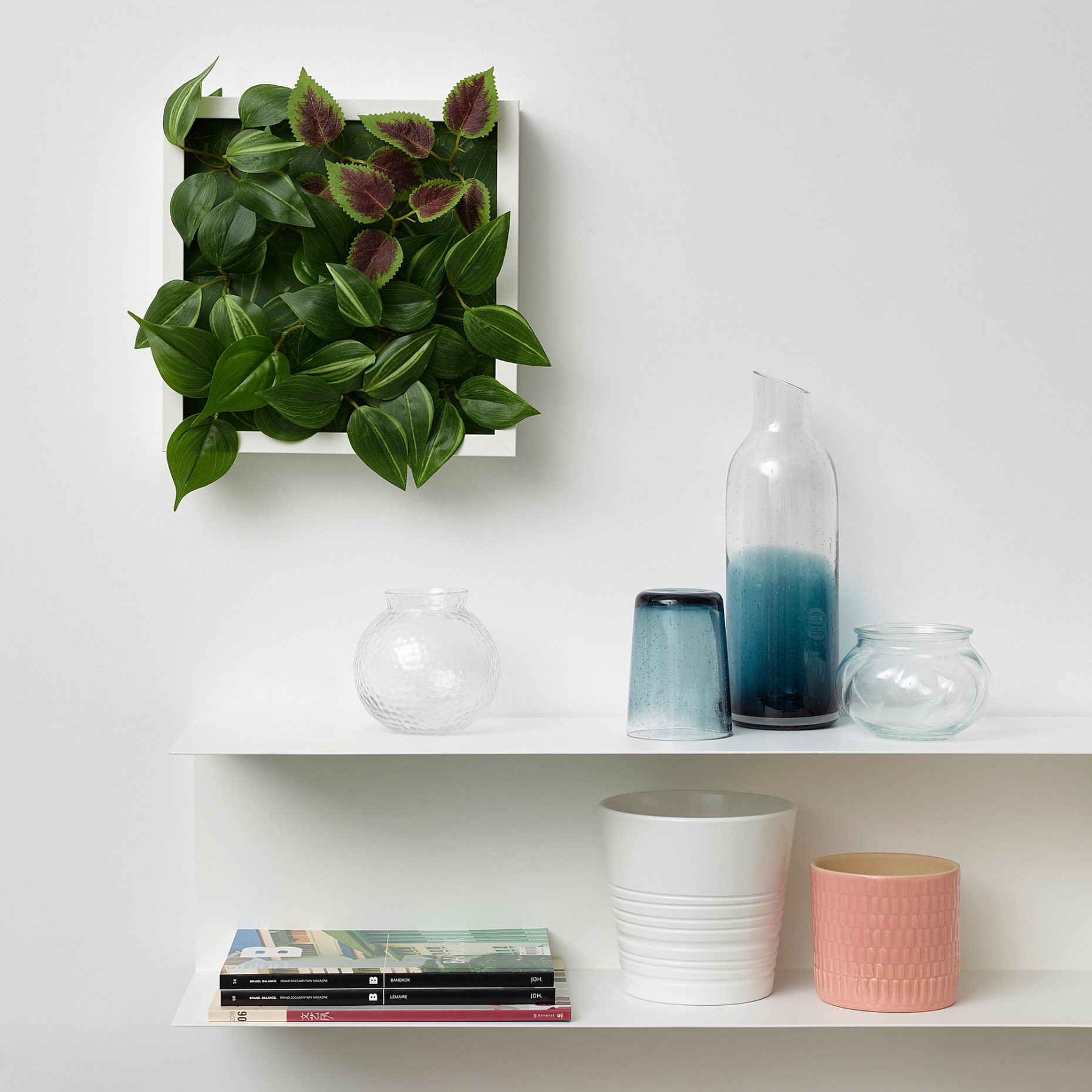 FEJKA, artificial plant wall mounted/in/outdoor, 26x26 cm, 505.465.69