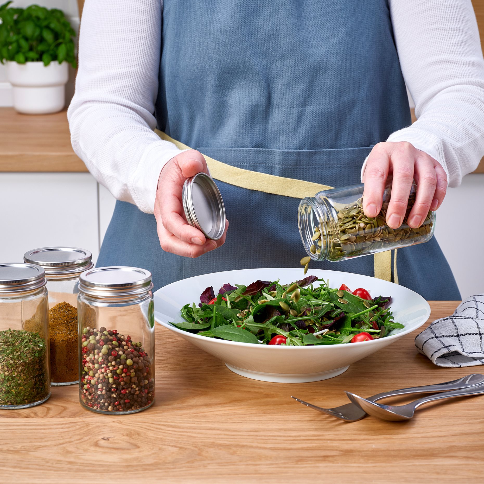 CITRONHAJ, βάζο για μπαχαρικά, 4 τεμ. 35 cl, 505.532.15