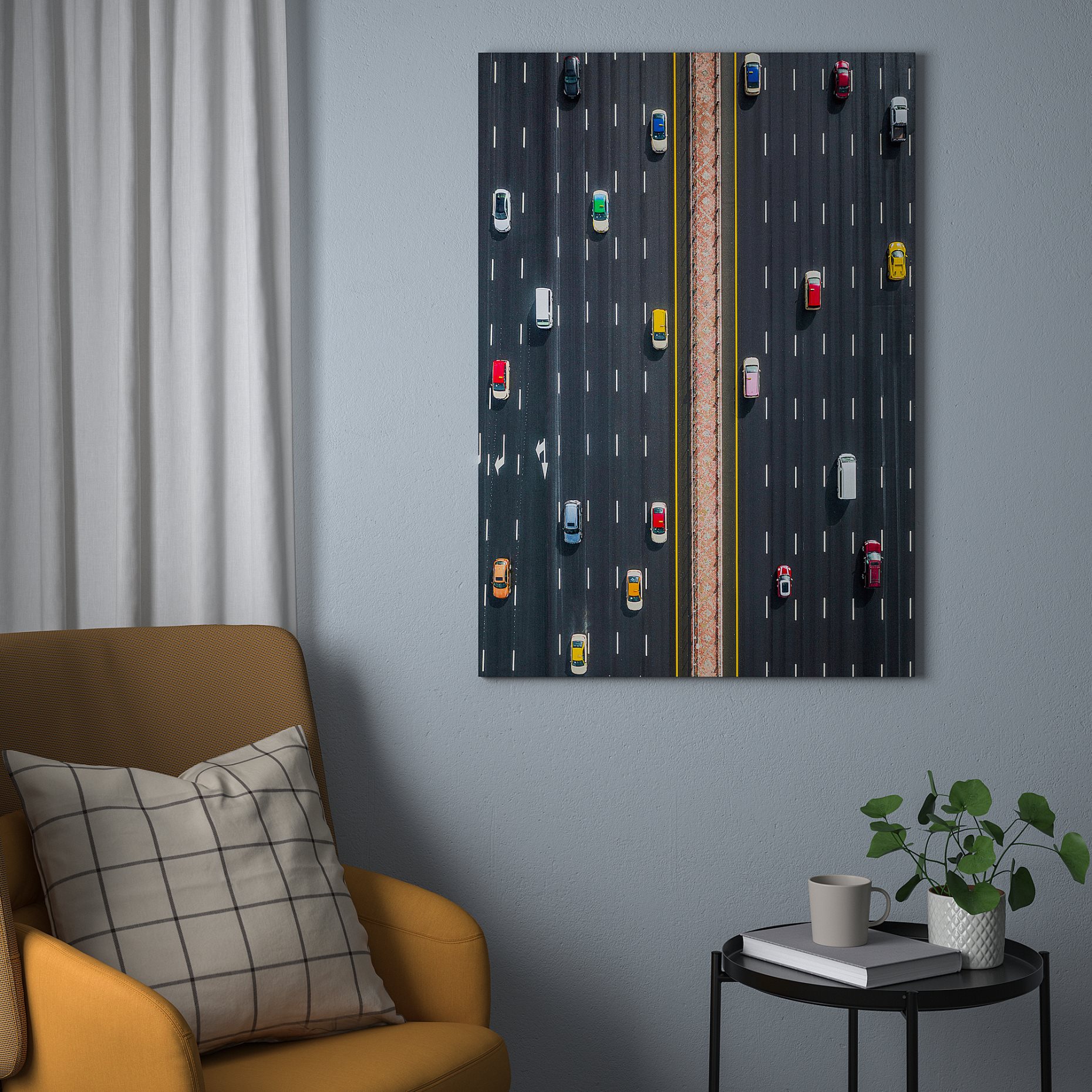 PJÄTTERYD, picture/traffic, 70x100 cm, 505.545.35