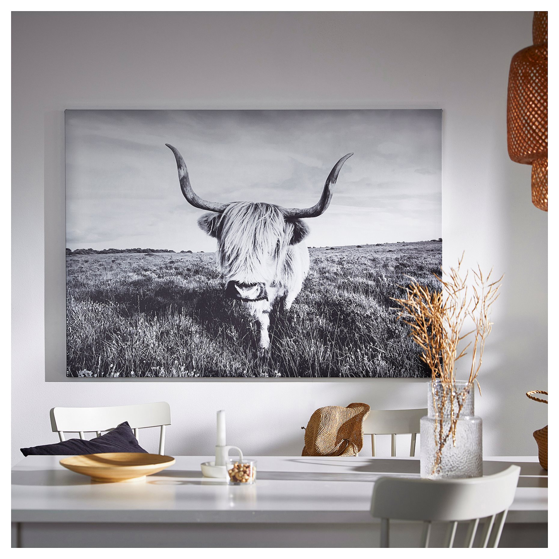 BJÖRKSTA, καμβάς/Άγρια φύση, 140x100 cm, 505.549.03