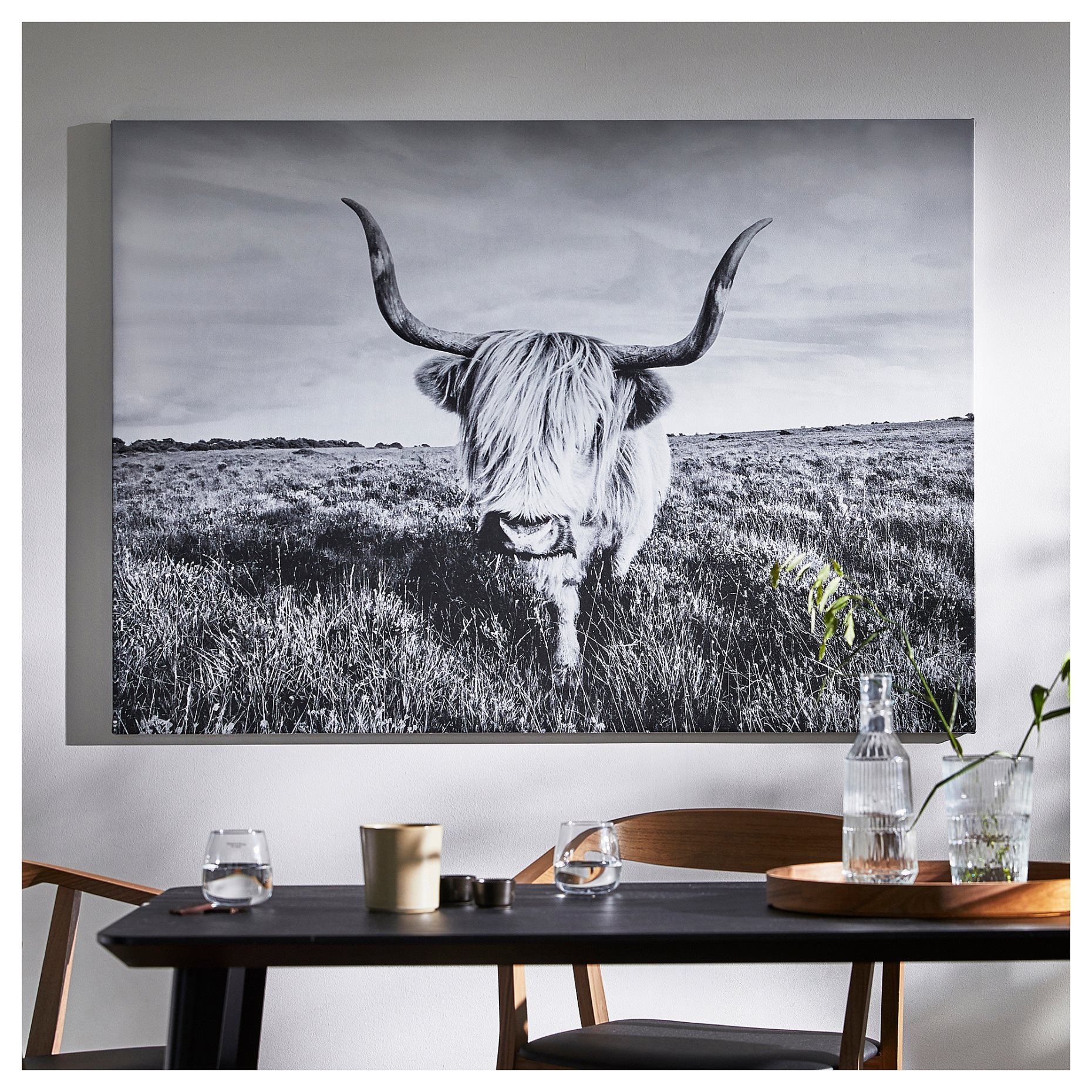 BJÖRKSTA, καμβάς/Άγρια φύση, 140x100 cm, 505.549.03