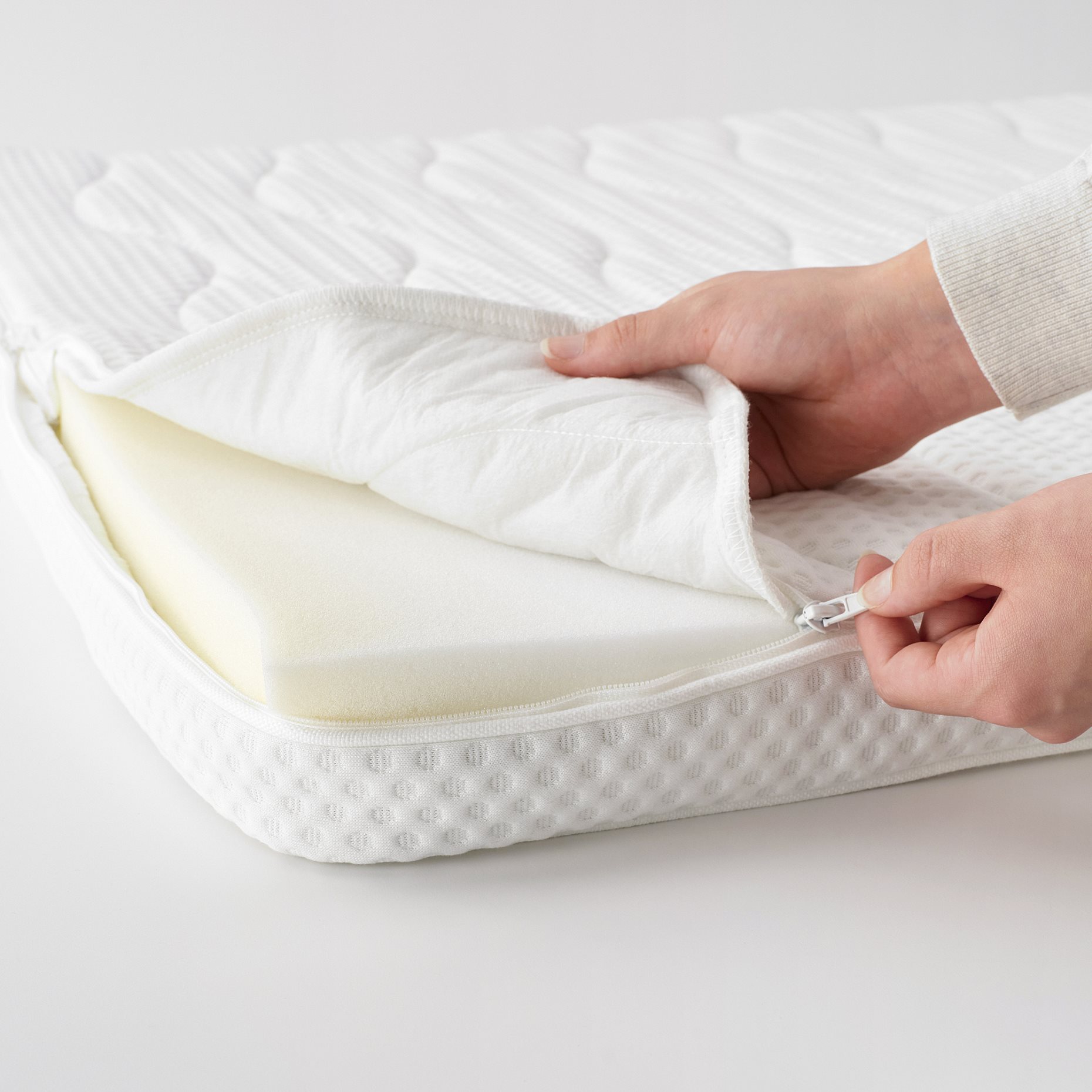 NORRSELE, mattress pad, 180x200 cm, 505.585.62