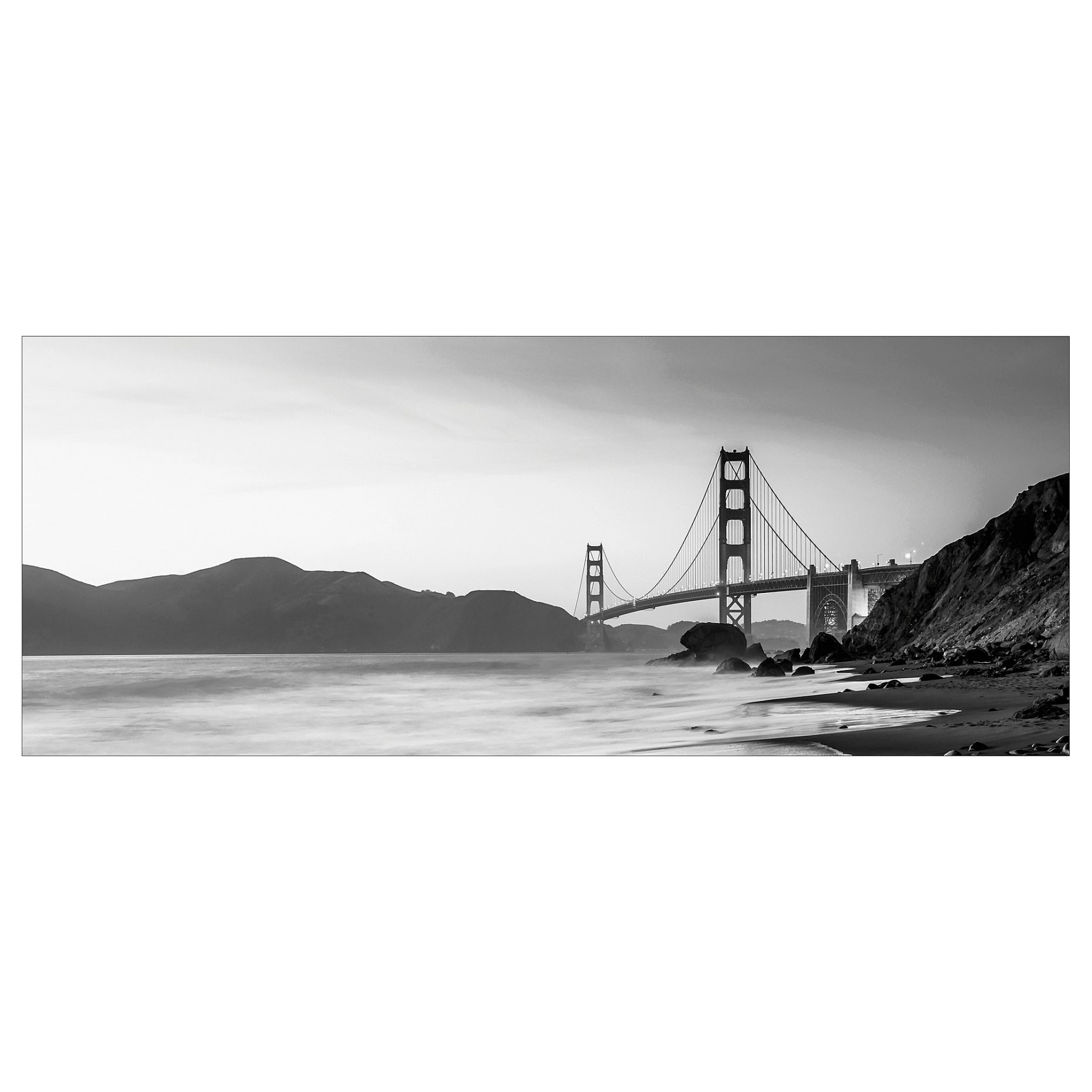 PJÄTTERYD, picture/Icon by the shore, 140x56 cm, 505.605.98