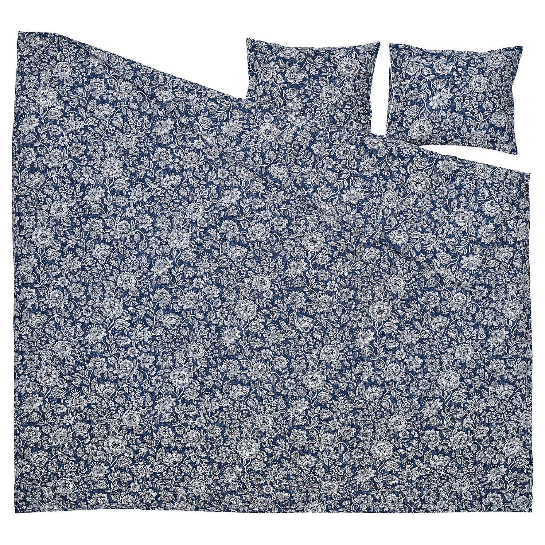 GLESSTARR, duvet cover and 2 pillowcases, 240x220/50x60 cm, 505.701.49