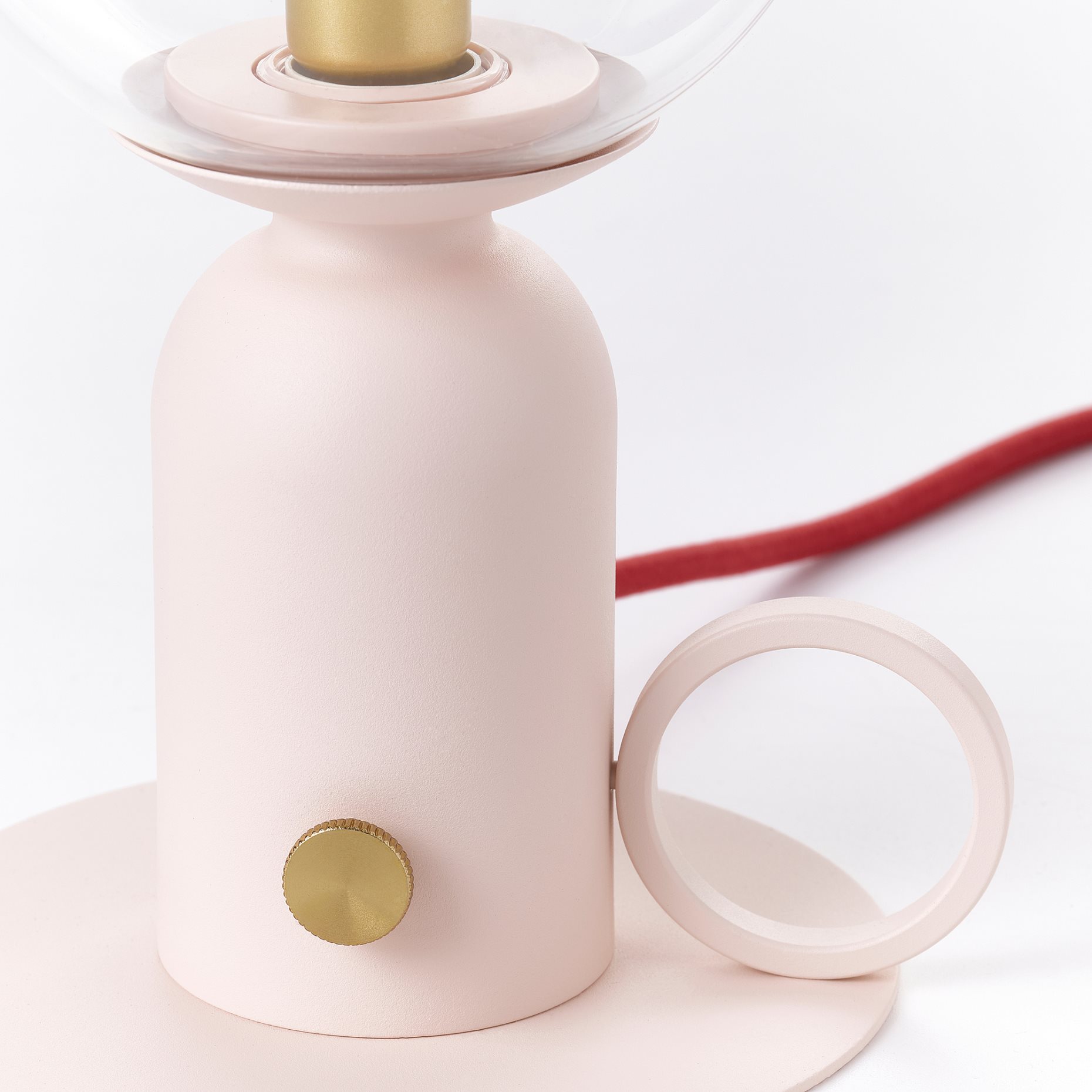 ÅSKMULLER, table lamp/dimmable, 24 cm, 505.762.26