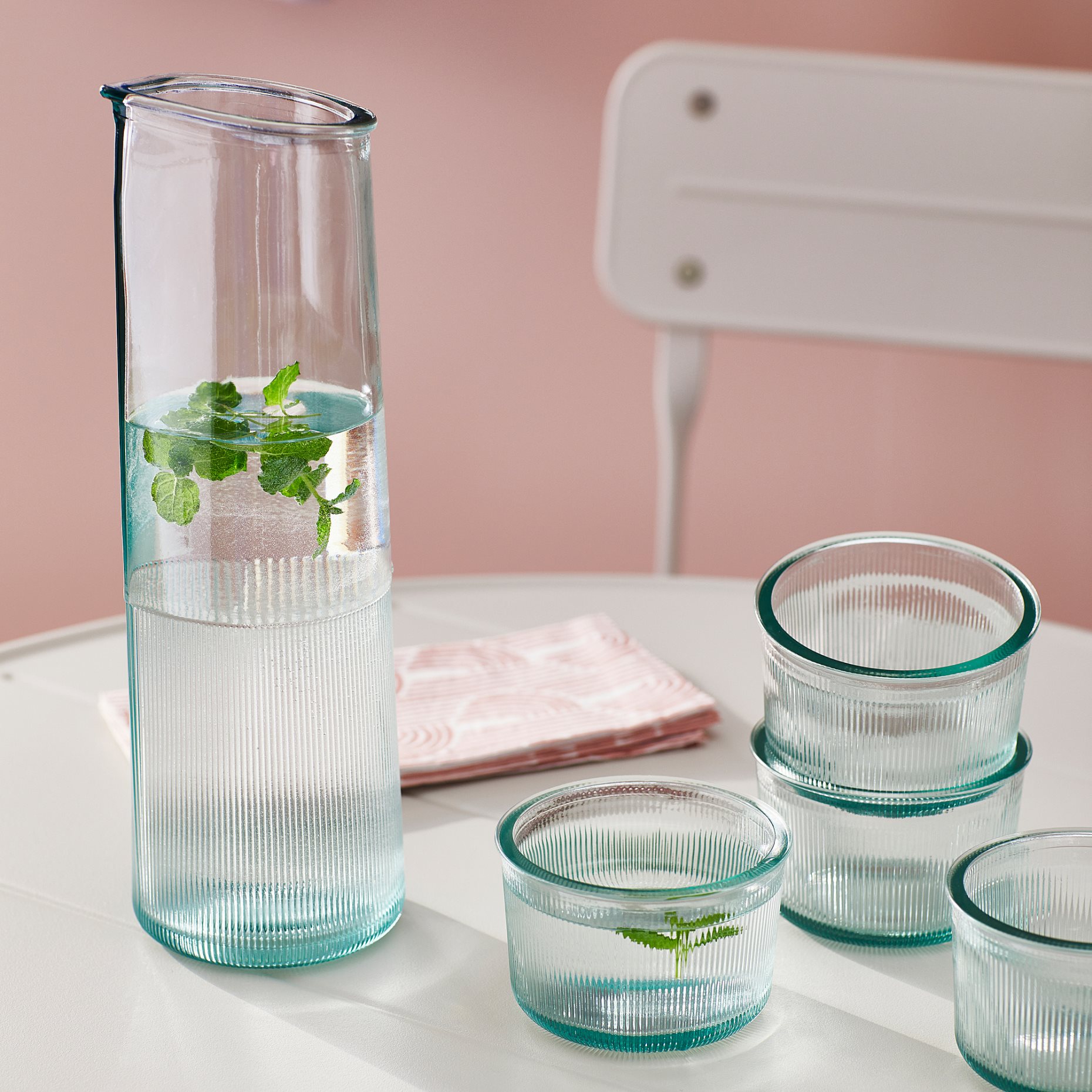 BERGVATTNET, ποτήρι, 4 τεμ. 19 cl, 505.806.57