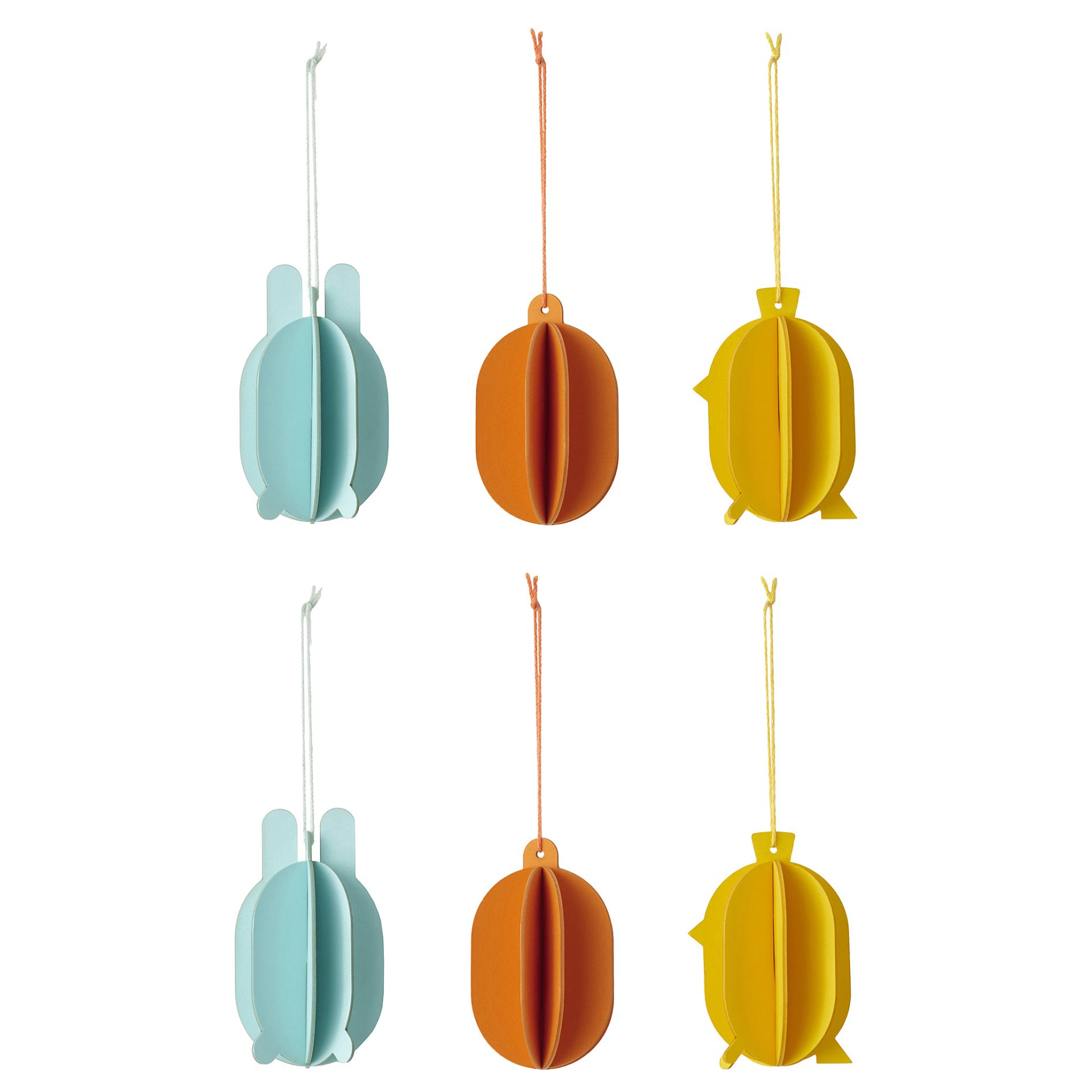 TJÄRLEK, κρεμαστή διακόσμηση, σετ 6 τεμ., 505.880.50