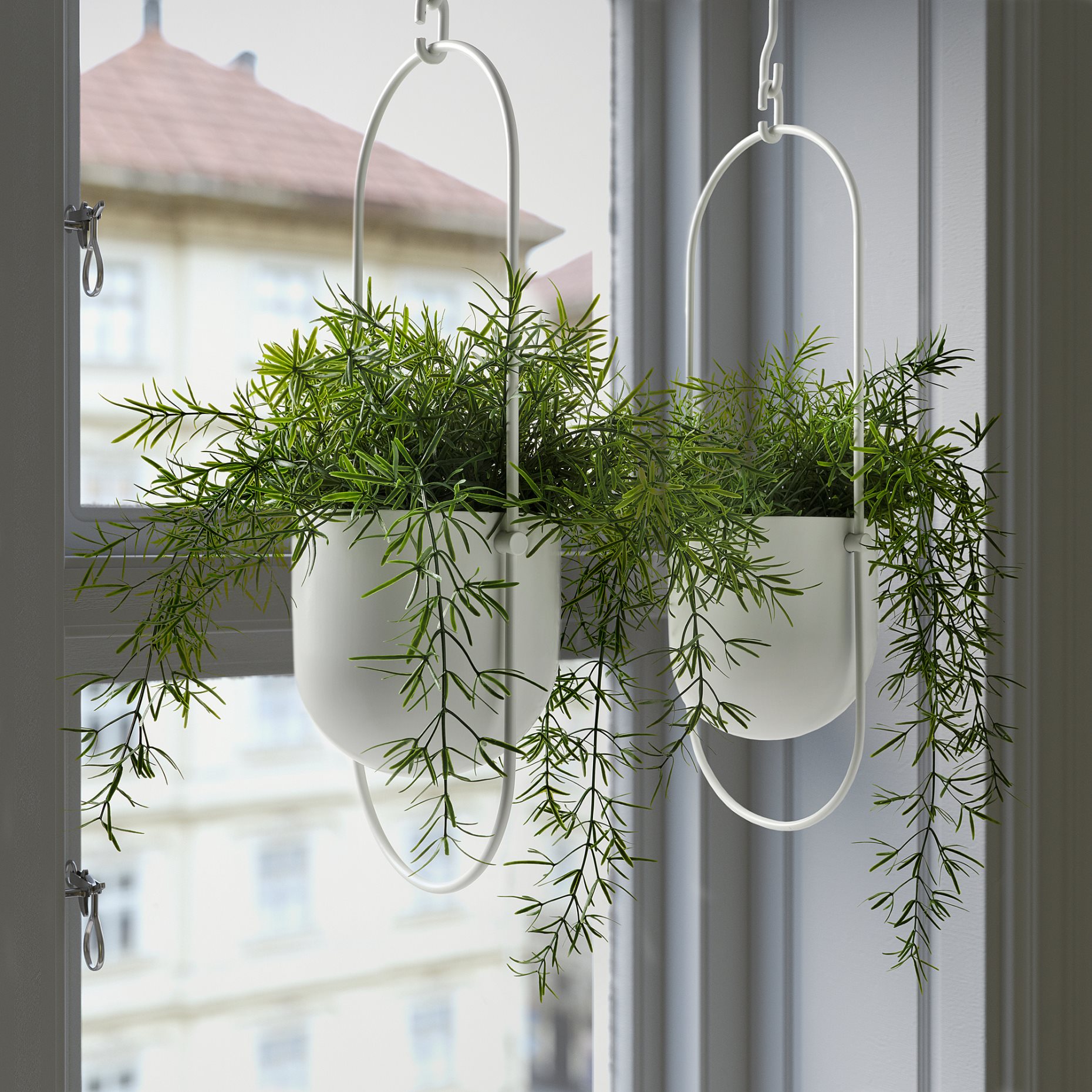 FEJKA, artificial potted plant in/outdoor Asparagus/hanging, 12 cm, 505.932.40