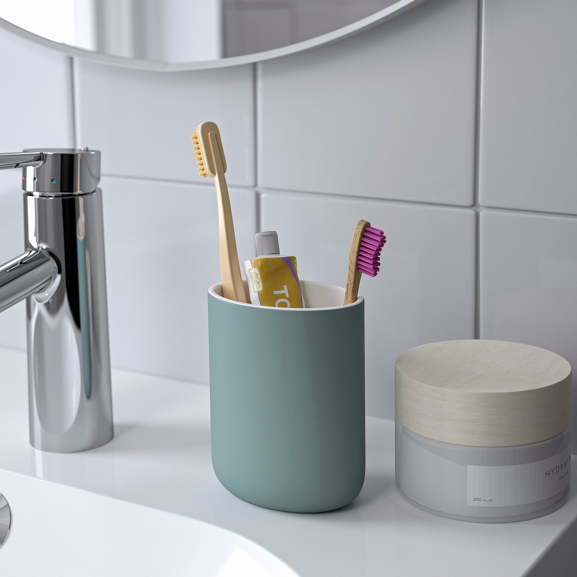 EKOLN, toothbrush holder, 505.937.30