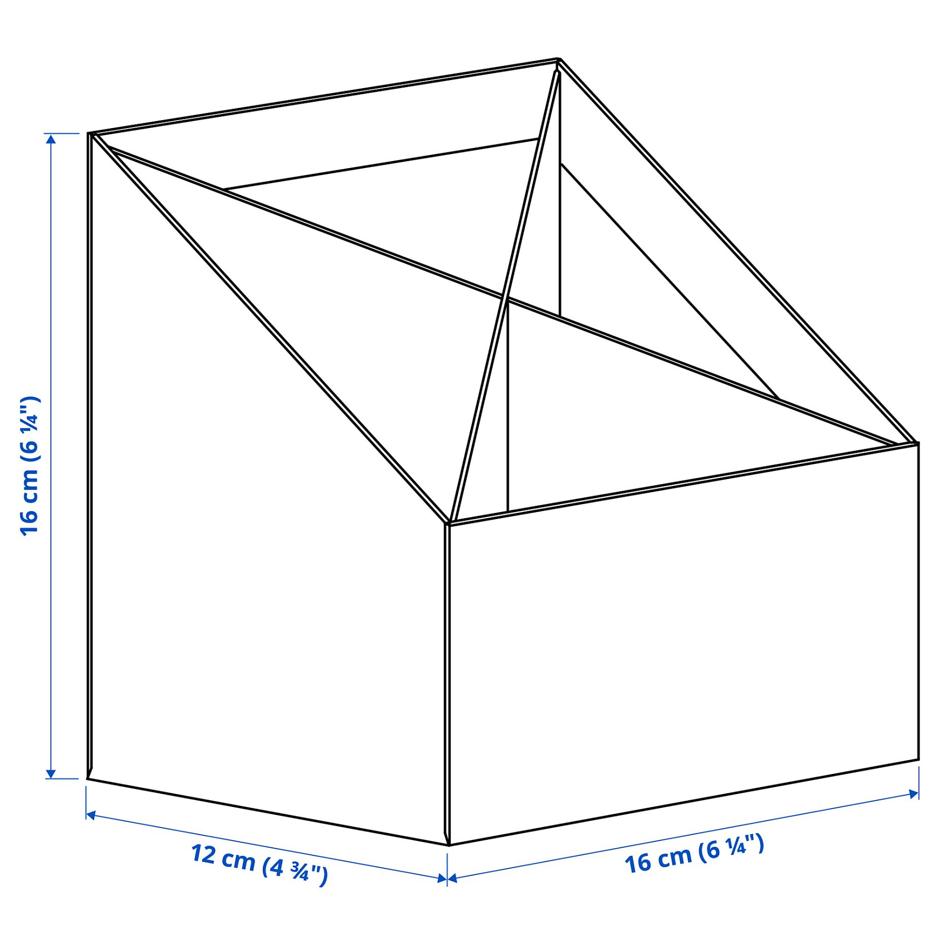 FJÄDERHARV, οργάνωση γραφείου, 16x16 cm, 505.968.99