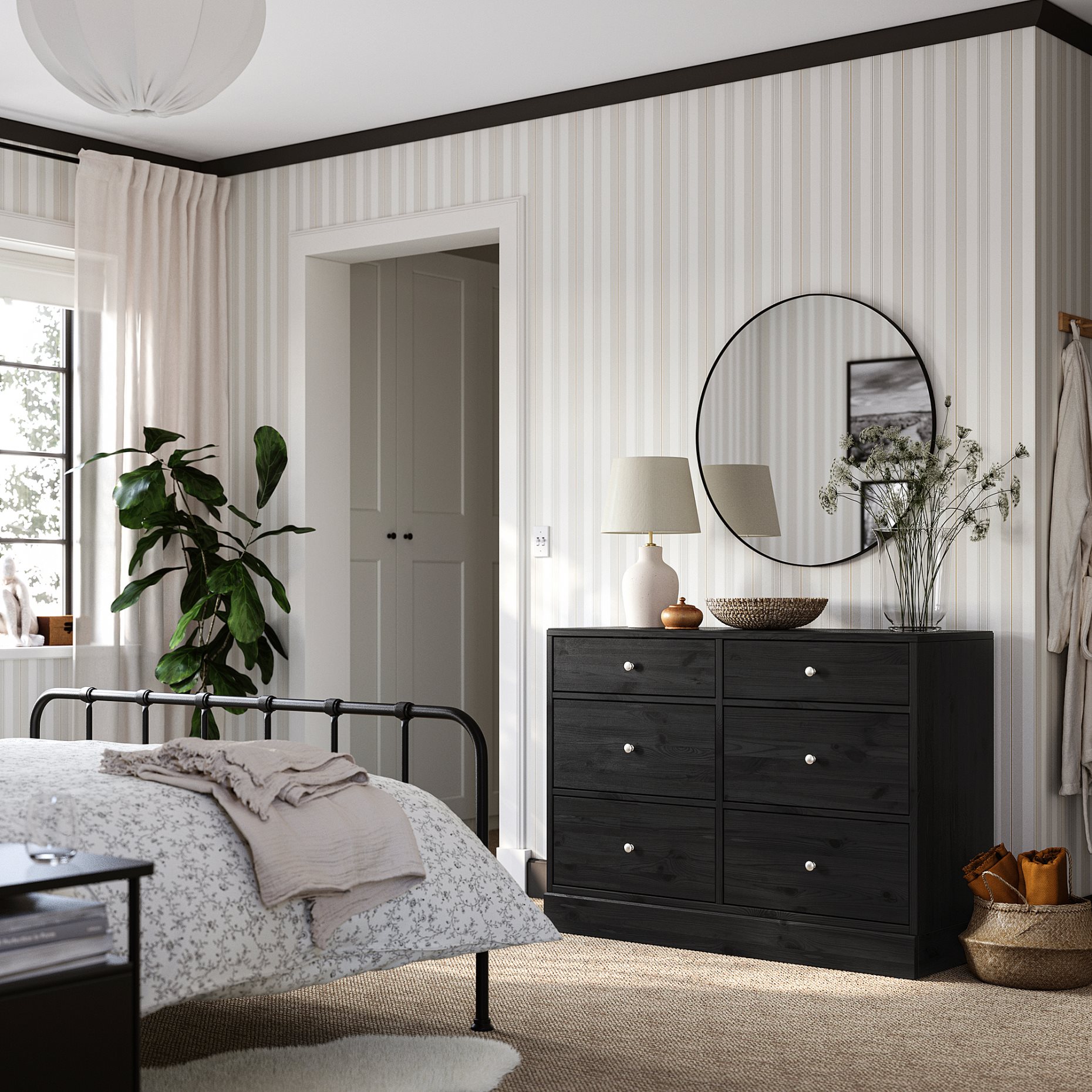 HAVSTA, chest of 6 drawers, 121x47x89 cm, 505.994.78