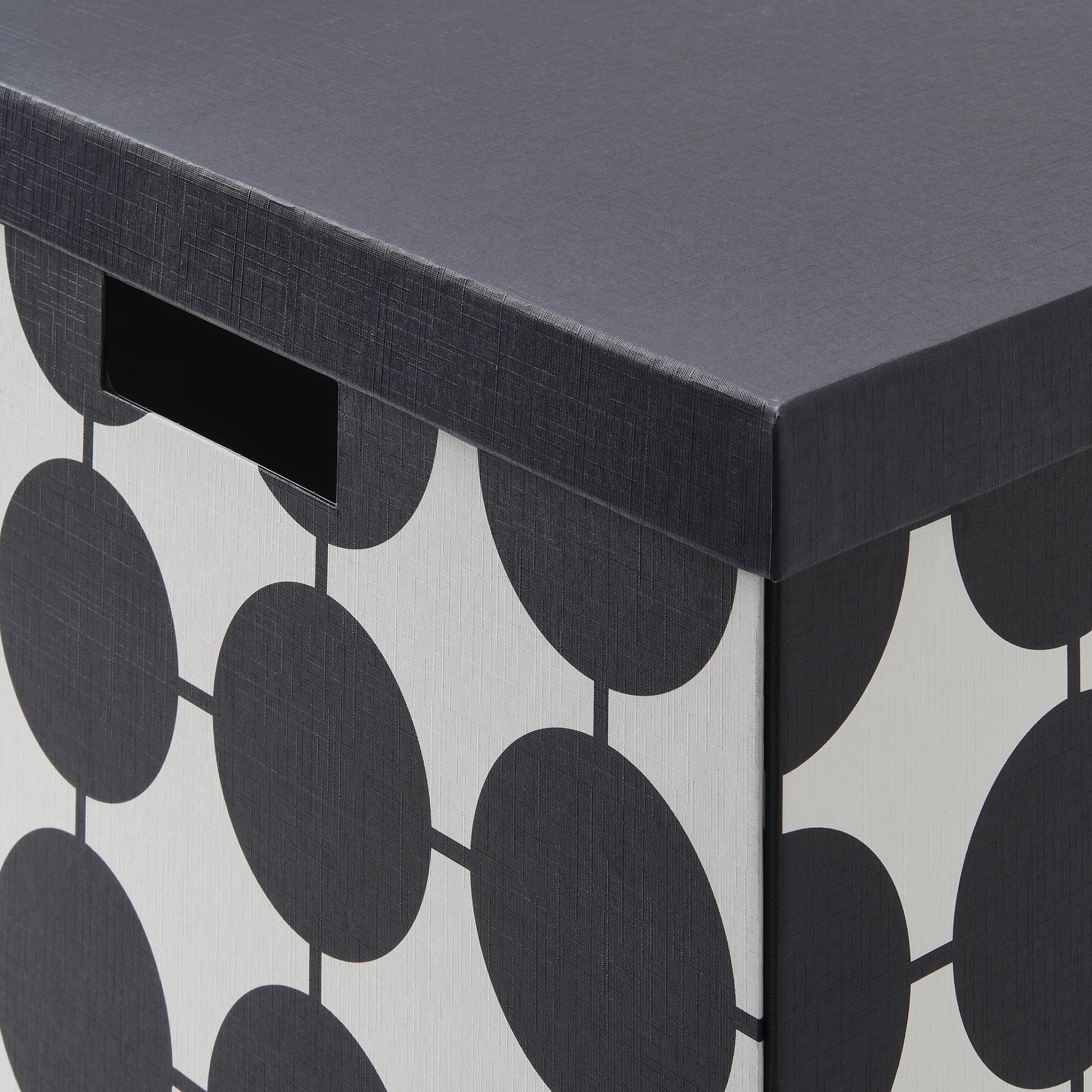 TJENA, κουτί αποθήκευσης με καπάκι, 32x35x32 cm, 506.010.56