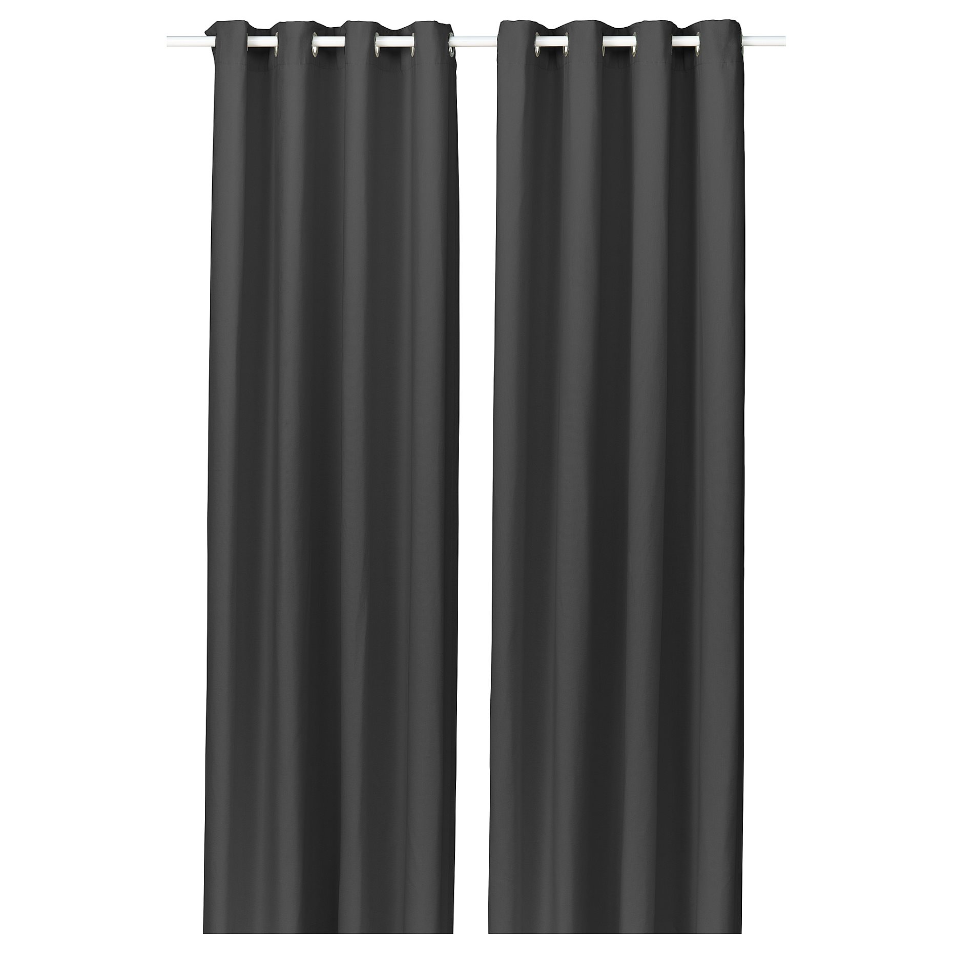 GINSTMOTT, curtains with eyelets/1 pair, 145x300 cm, 506.054.17