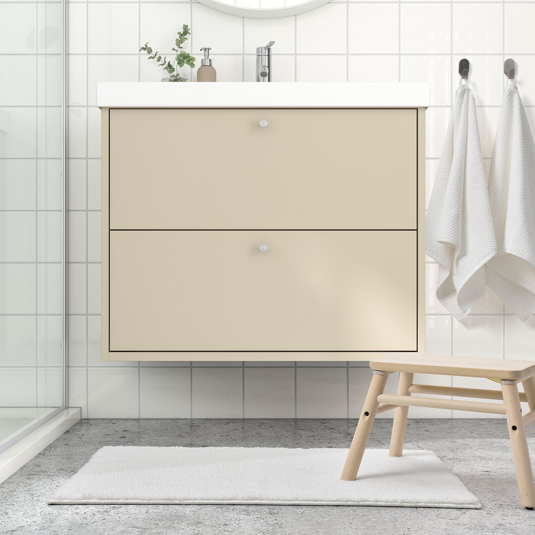 BACKMÅRA, πατάκι μπάνιου, 50x80 cm, 506.056.05