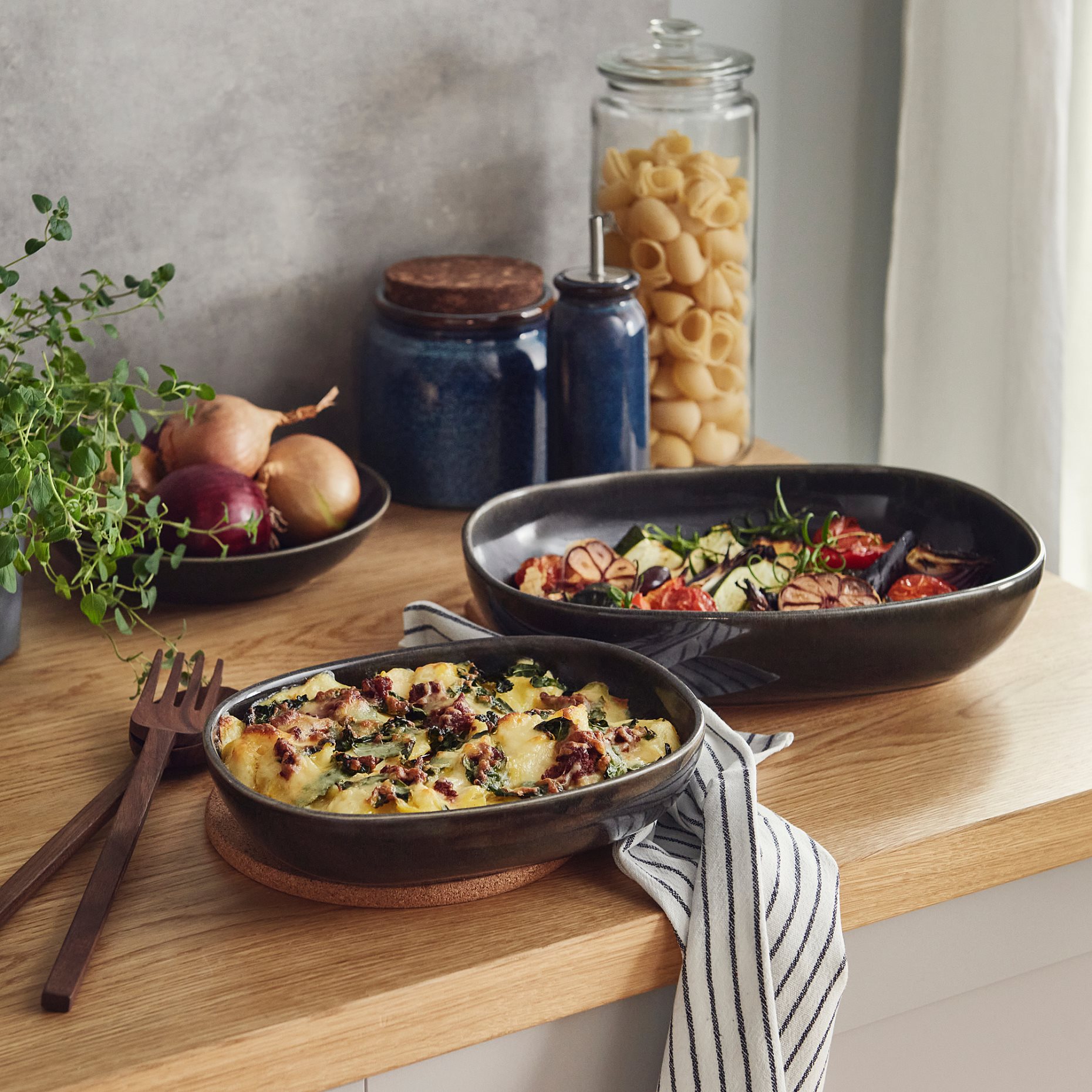 GLADELIG, σκεύος φούρνου, σετ 2 τεμ., 506.079.49