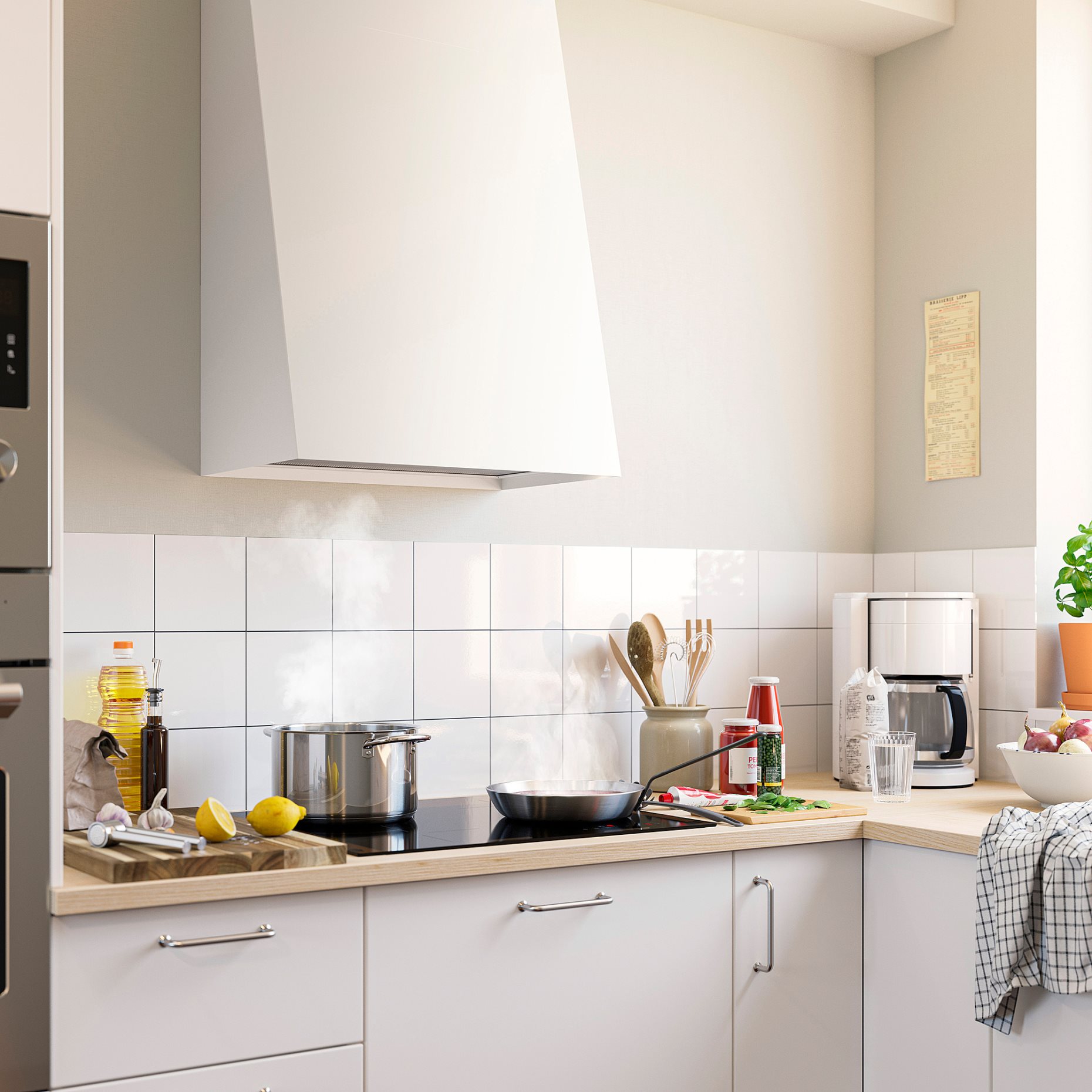 FIVELSBO, wall mounted extractor hood/IKEA 300, 56 cm, 506.092.22