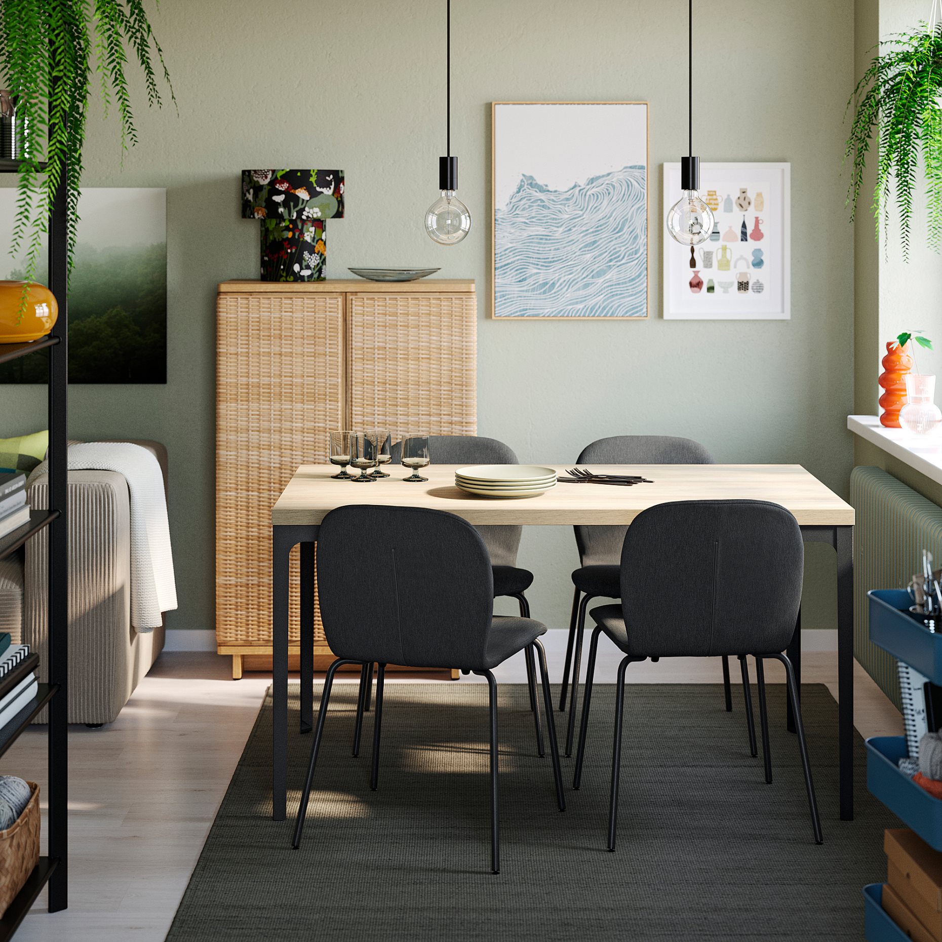 SKÅLSTA, πόδι τραπεζιού, 4 τεμ., 506.116.54