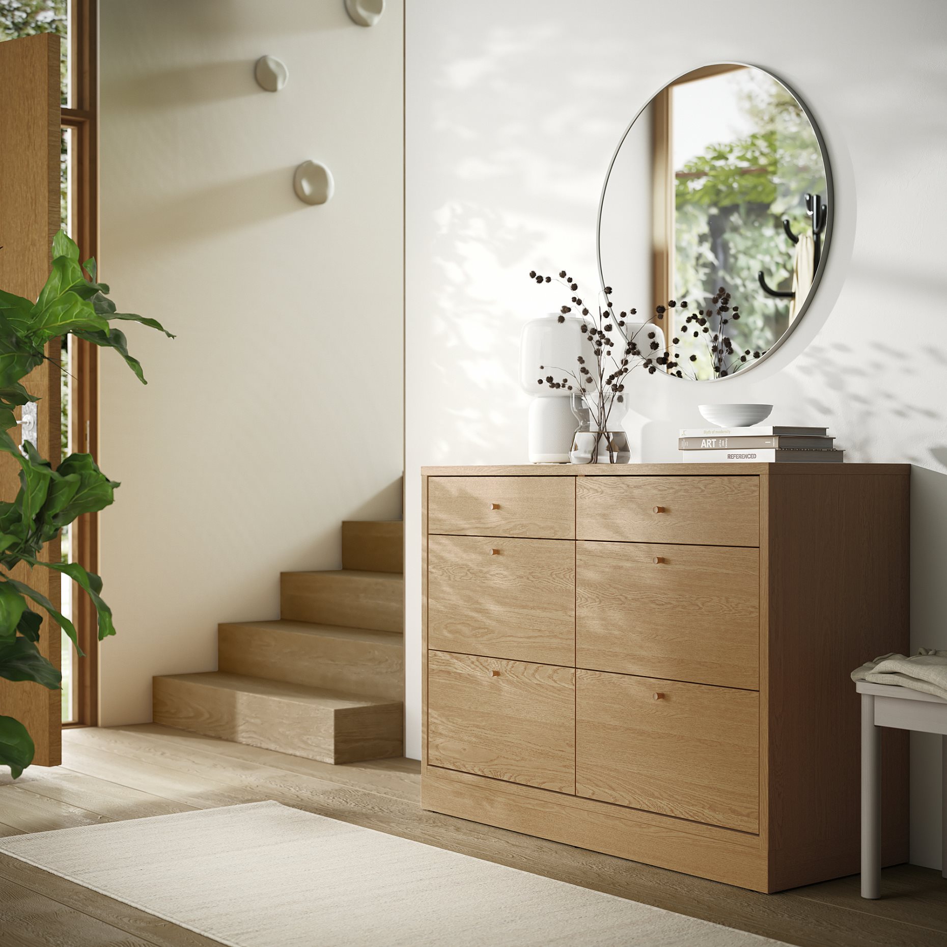 TONSTAD, συρταριέρα με 6 συρτάρια, 120x47x90 cm, 506.146.24