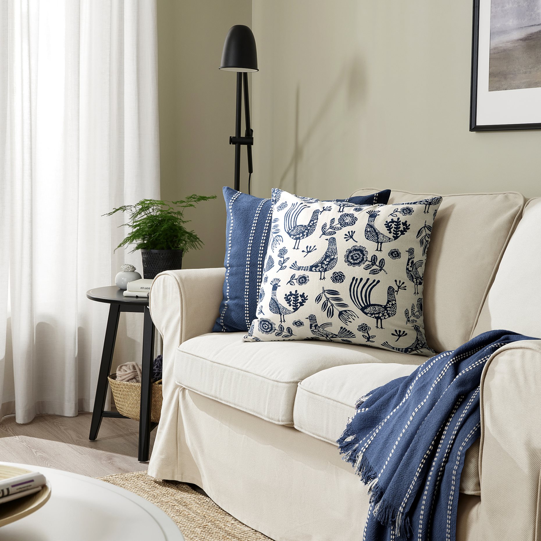 KRUTBRÄNNARE, κάλυμμα μαξιλαριού, 50x50 cm, 506.202.72