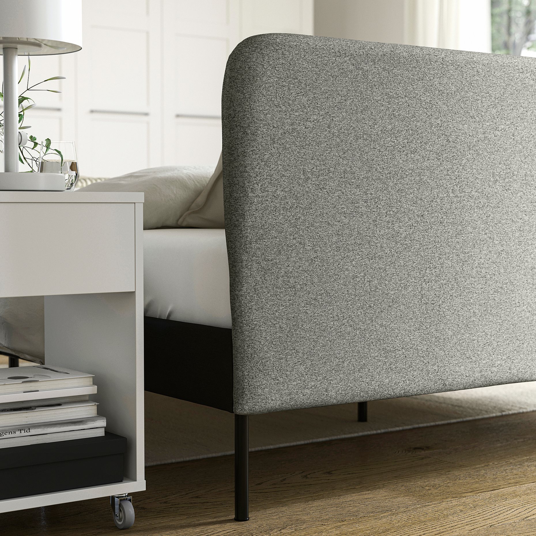 SLATTUM, slipcover for headboard, 140 cm, 506.244.54