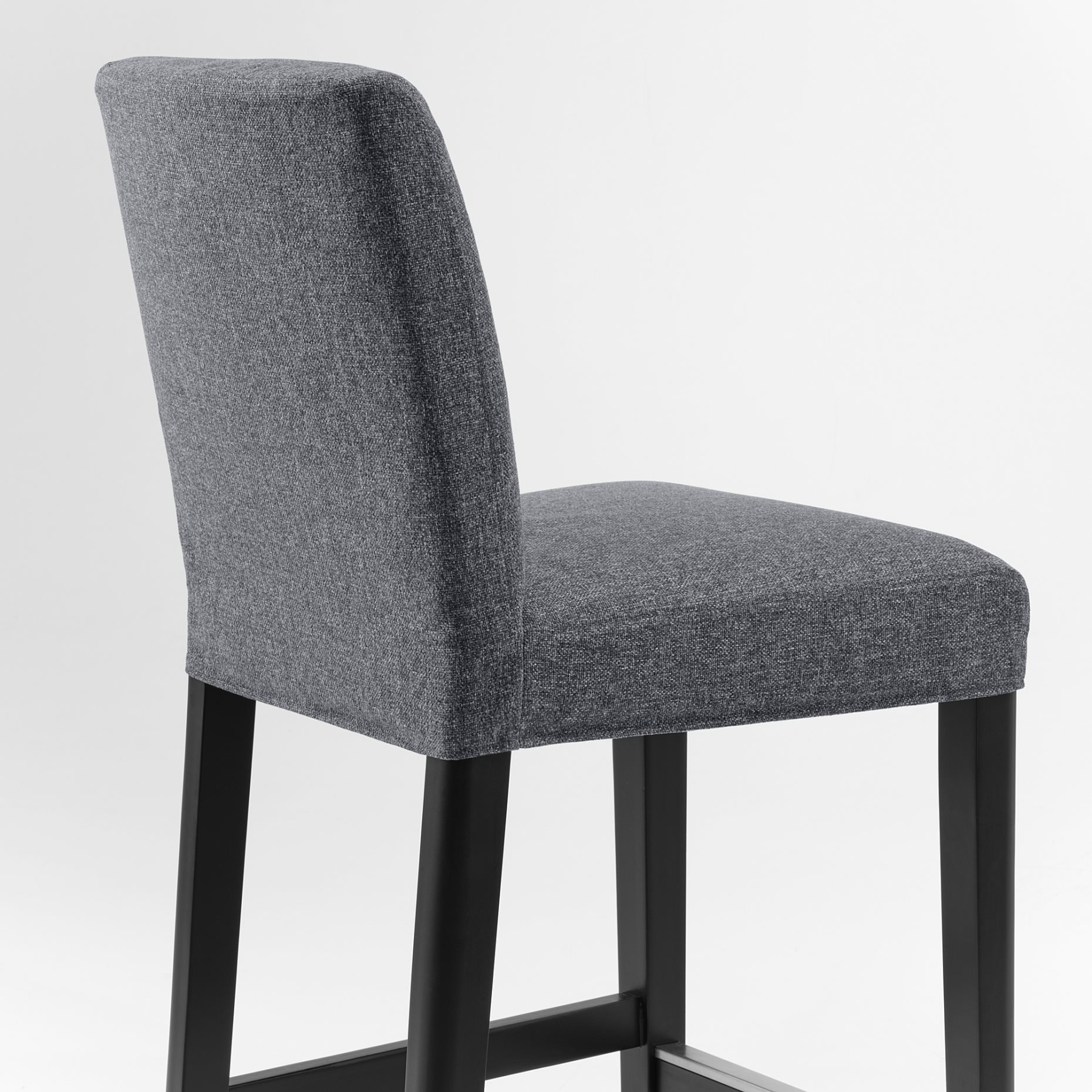 BERGMUND, bar stool with backrest, 62 cm, 593.846.90