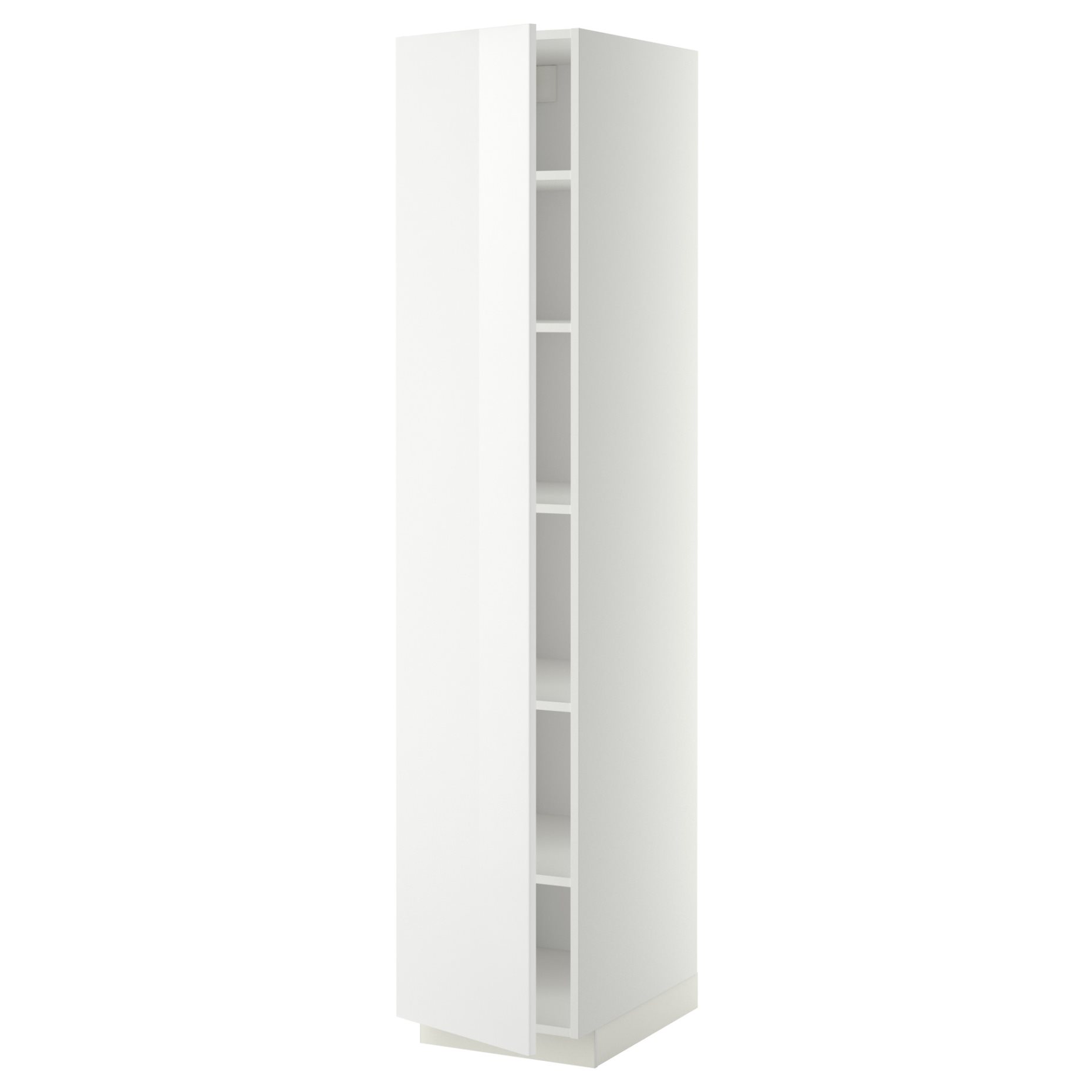 METOD, high cabinet with shelves, 40x60x200 cm, 594.571.44