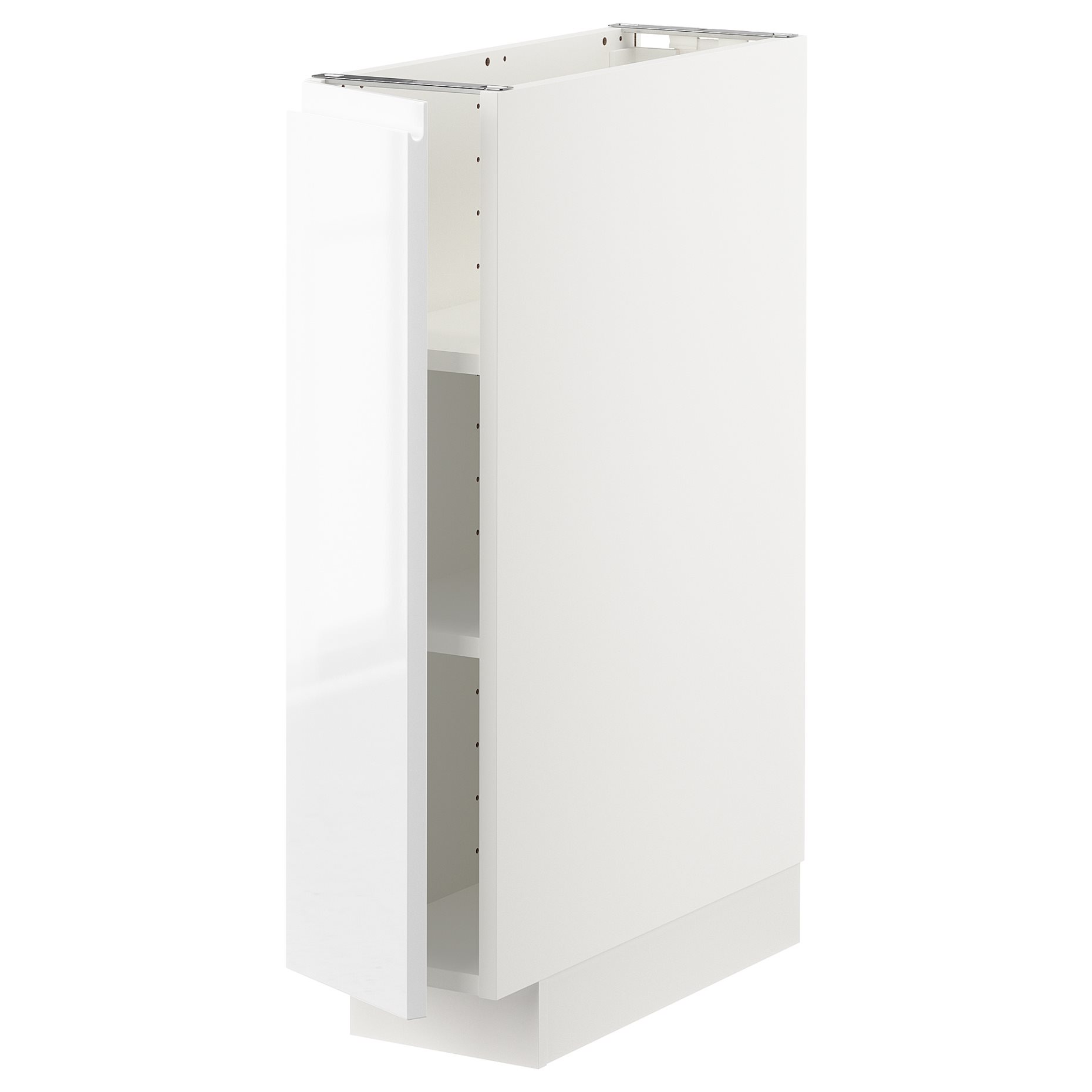 METOD, base cabinet with shelves, 20x60 cm, 594.645.02