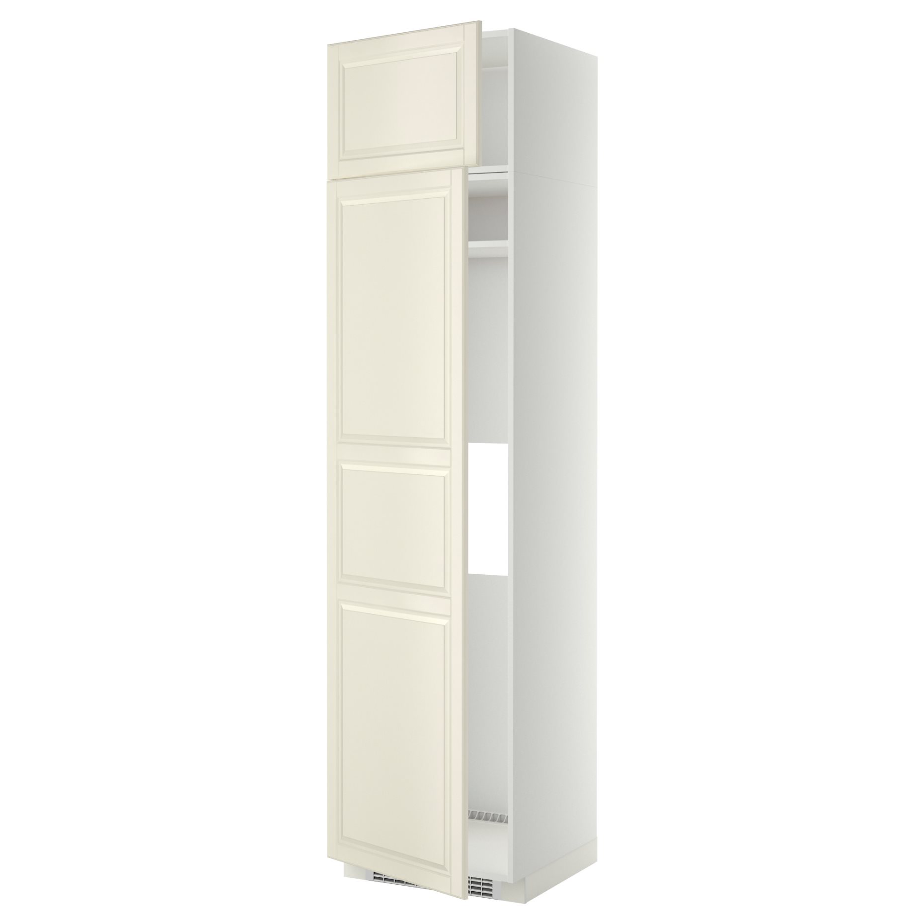 METOD, ψηλό ντουλάπι για ψυγείο ή καταψύκτη με 2 συρτάρια, 60x60x240 cm, 594.658.65
