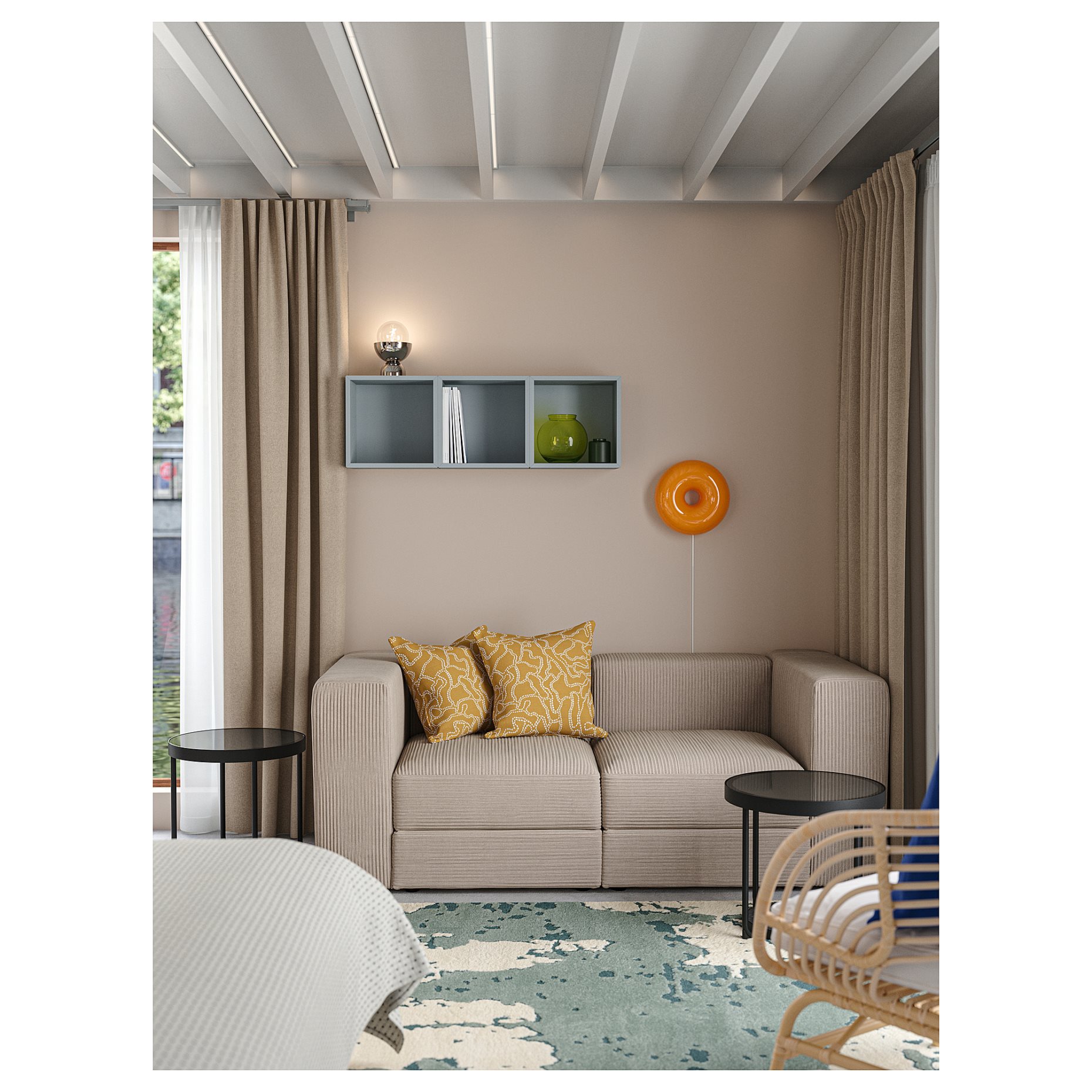 JÄTTEBO, 2-seat modular sofa, 594.714.04