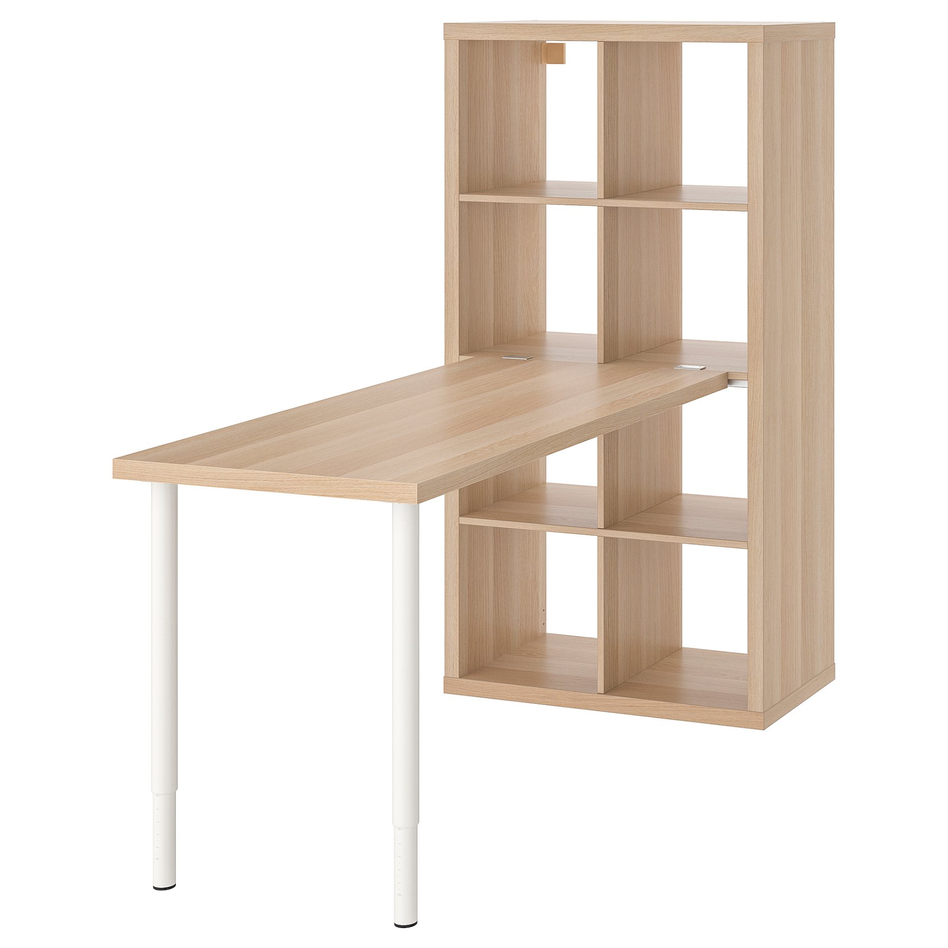 KALLAX/LAGKAPTEN, desk combination, 77x159x147 cm, 594.816.67
