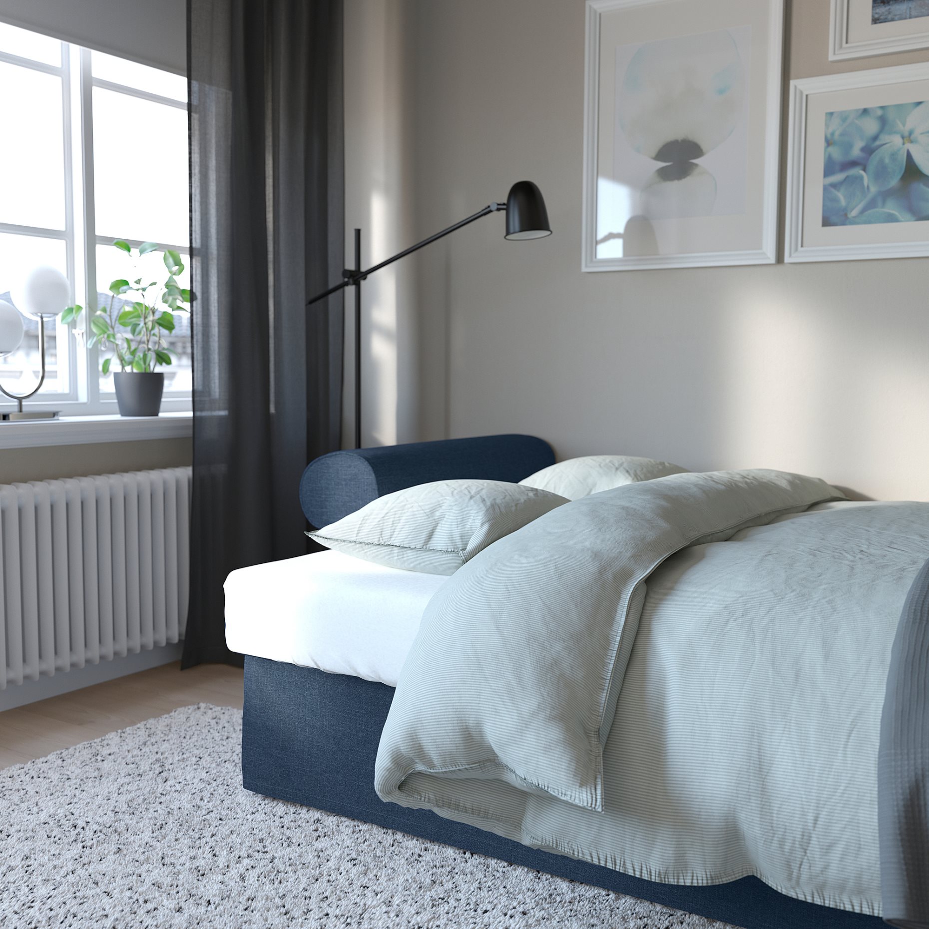 VRETSTORP, 3-seat sofa-bed, 594.912.42