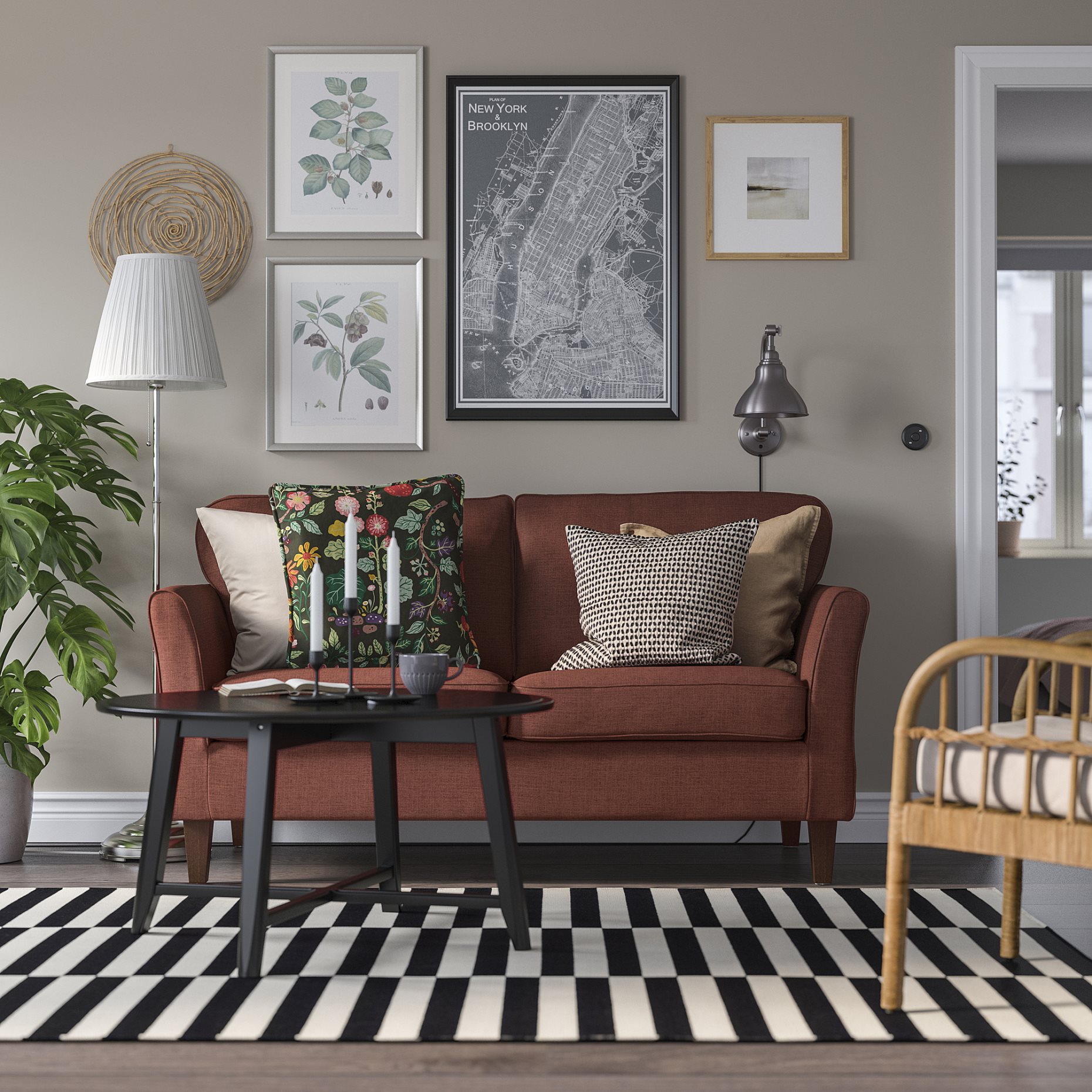 EKHOLMA, 2-seat sofa, 595.355.90