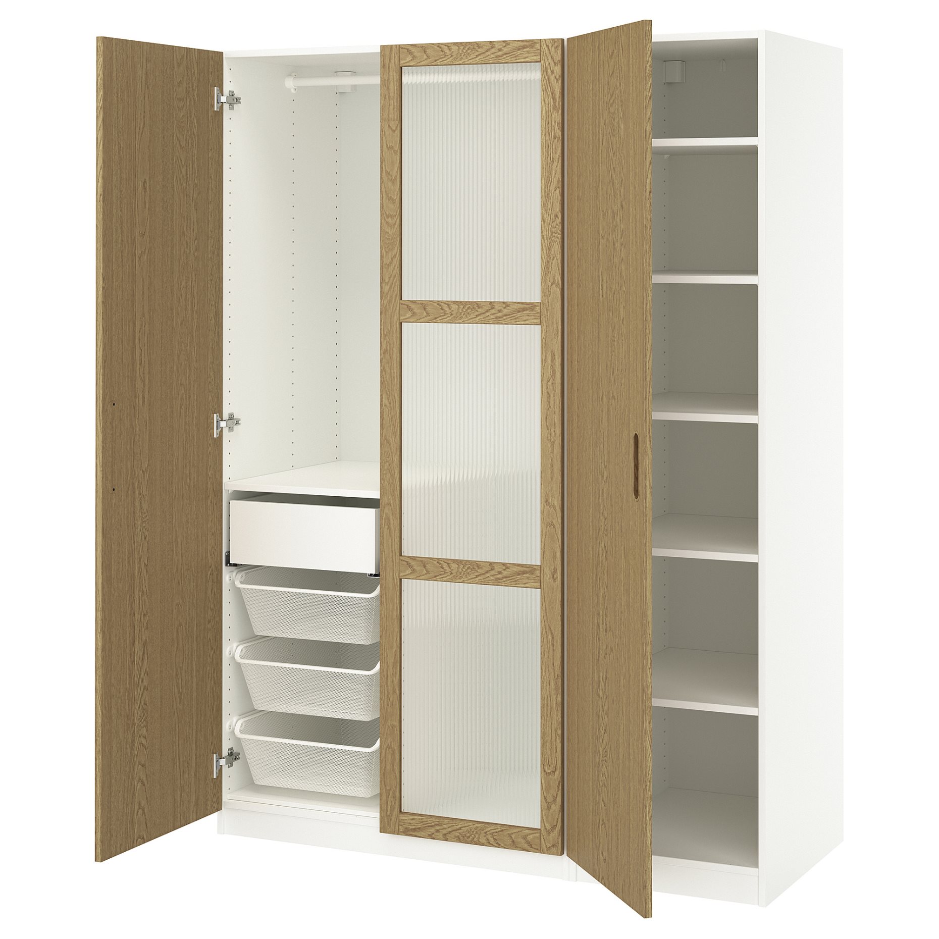 PAX/TONSTAD, wardrobe combination, 150x60x201 cm, 595.490.40