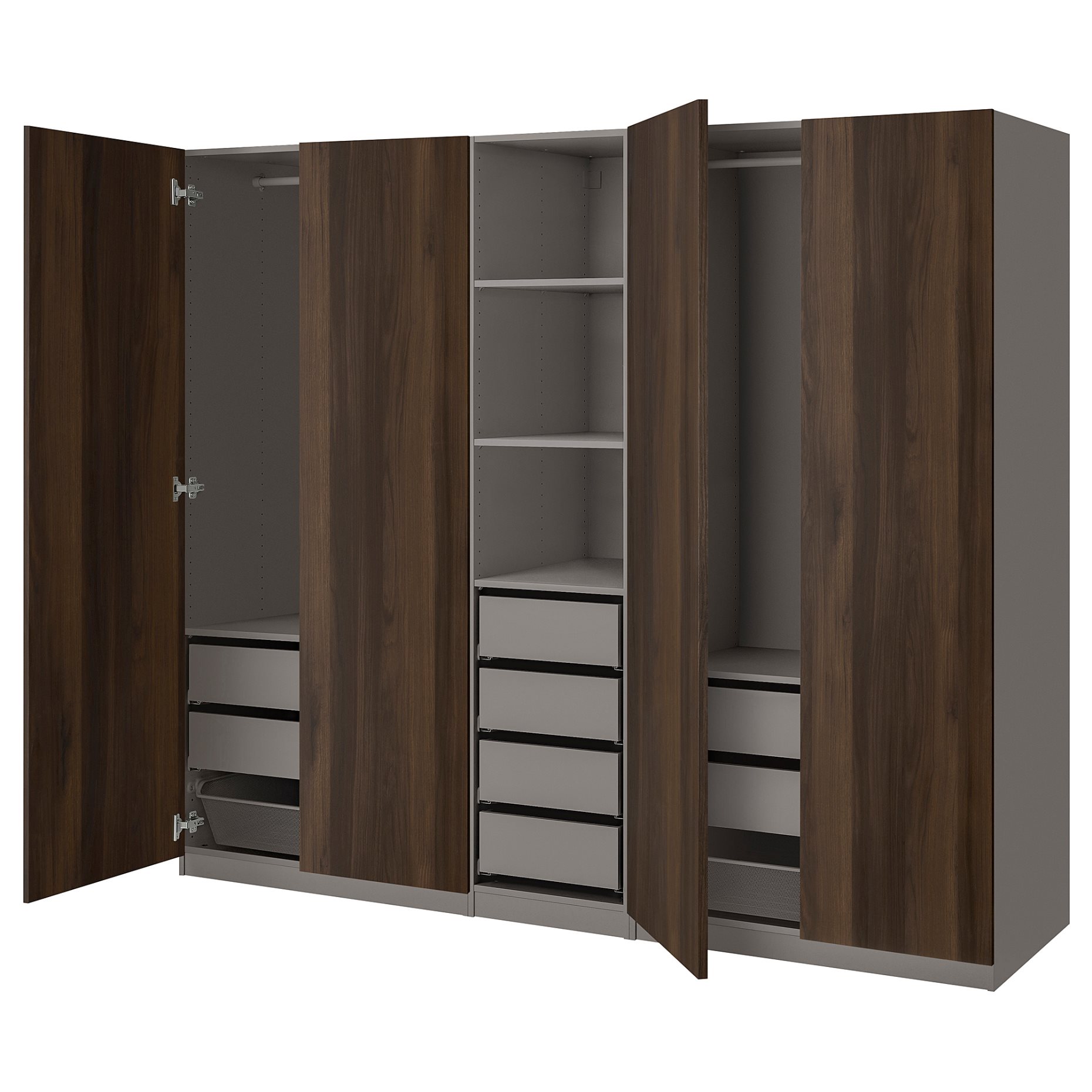 PAX/STORKLINTA, wardrobe combination, 250x58x201 cm, 595.629.13