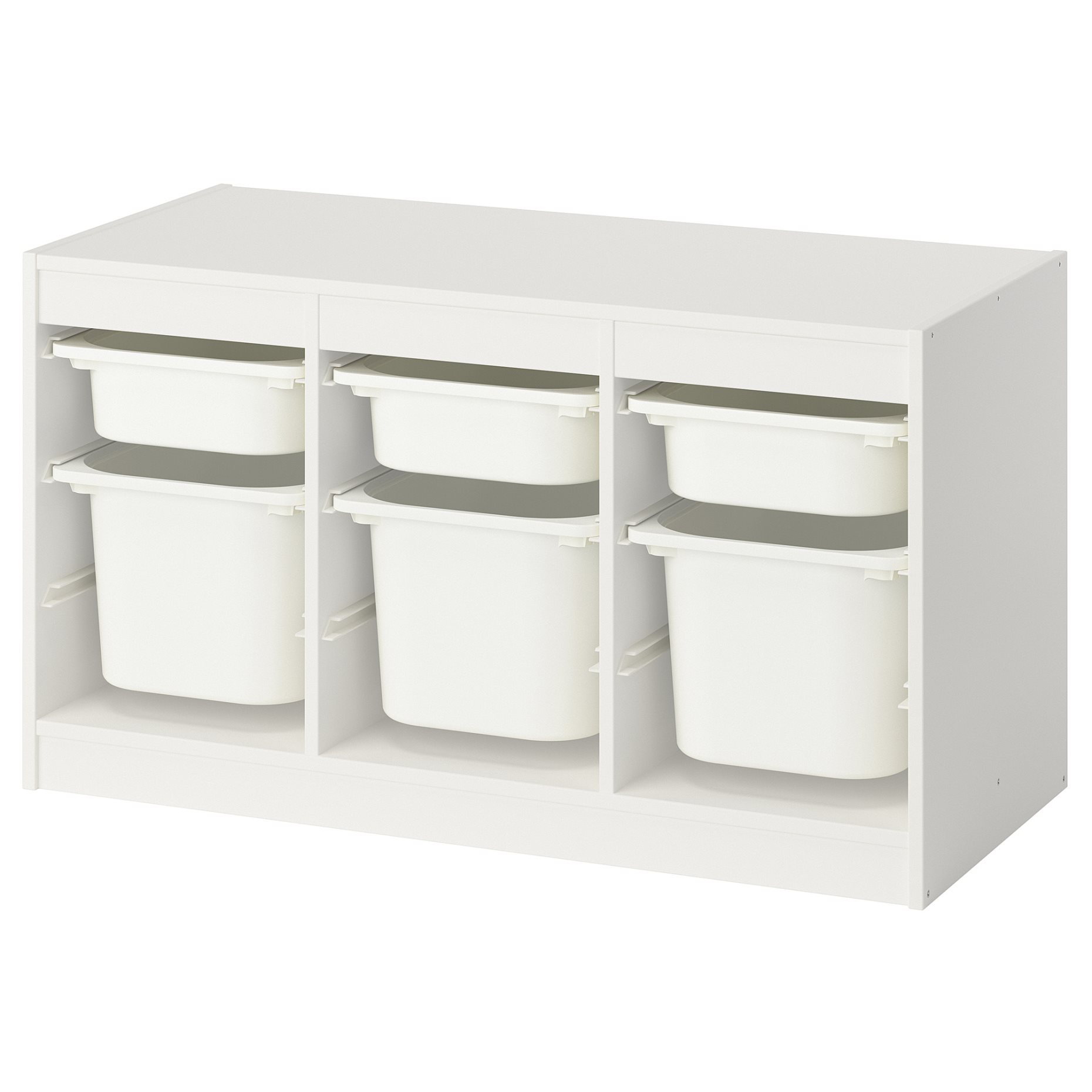 TROFAST, storage combination with boxes, 99x44x56 cm, 595.744.59