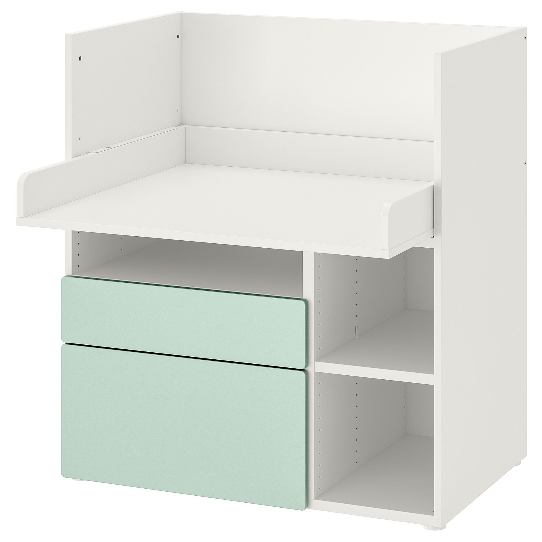 SMÅSTAD, changing table with 3 drawers, 90x79x100 cm, 595.827.65