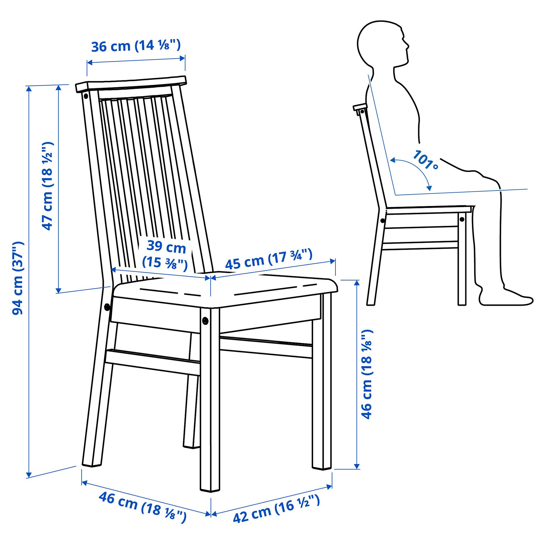 ÅLHULT / ÅLHULT, table and 2 chairs, 80x74 cm, 596.100.56