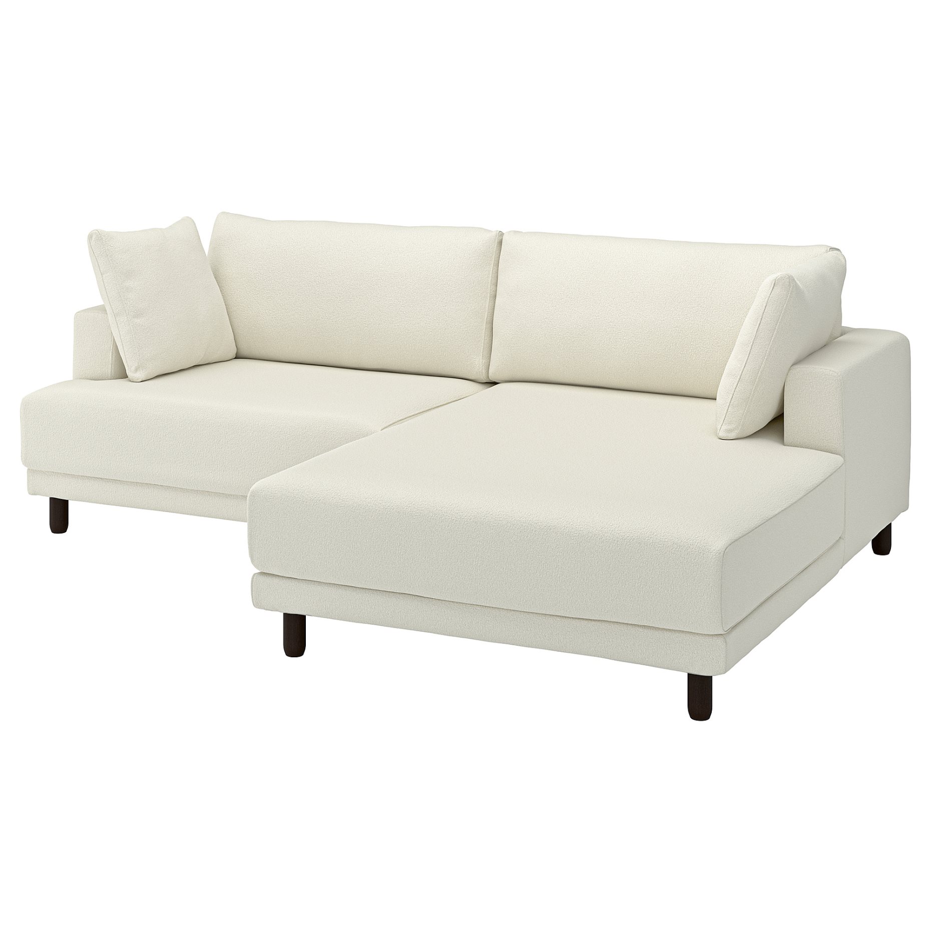 UPPÅKRA, 3-seat modular sofa with chaise longue, right, 596.140.64