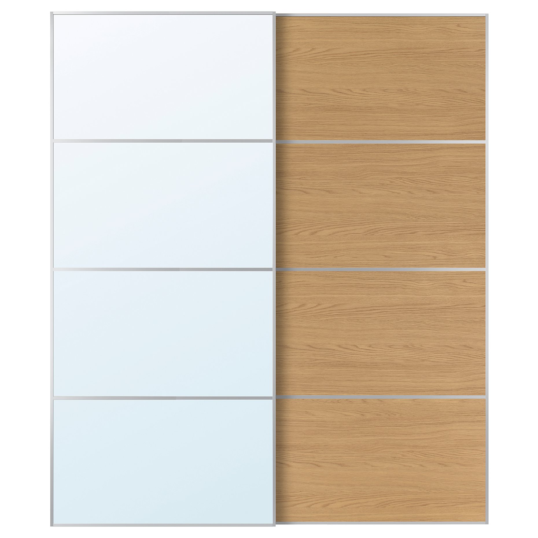 AULI/MEHAMN, pair of sliding doors, 200x236 cm, 596.158.03
