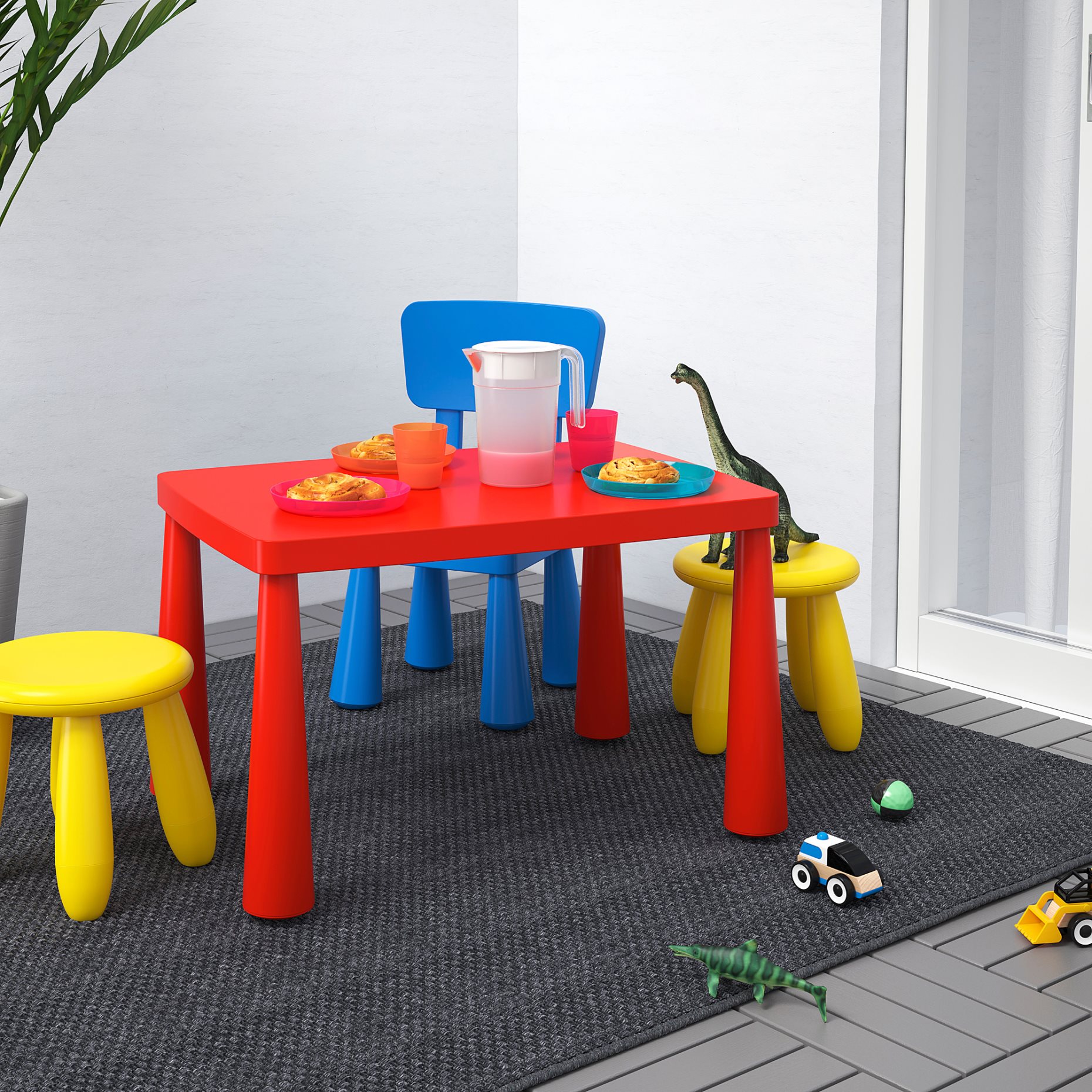 MAMMUT, παιδικό τραπέζι, εσωτερικού/εξωτερικού χώρου, 603.651.67