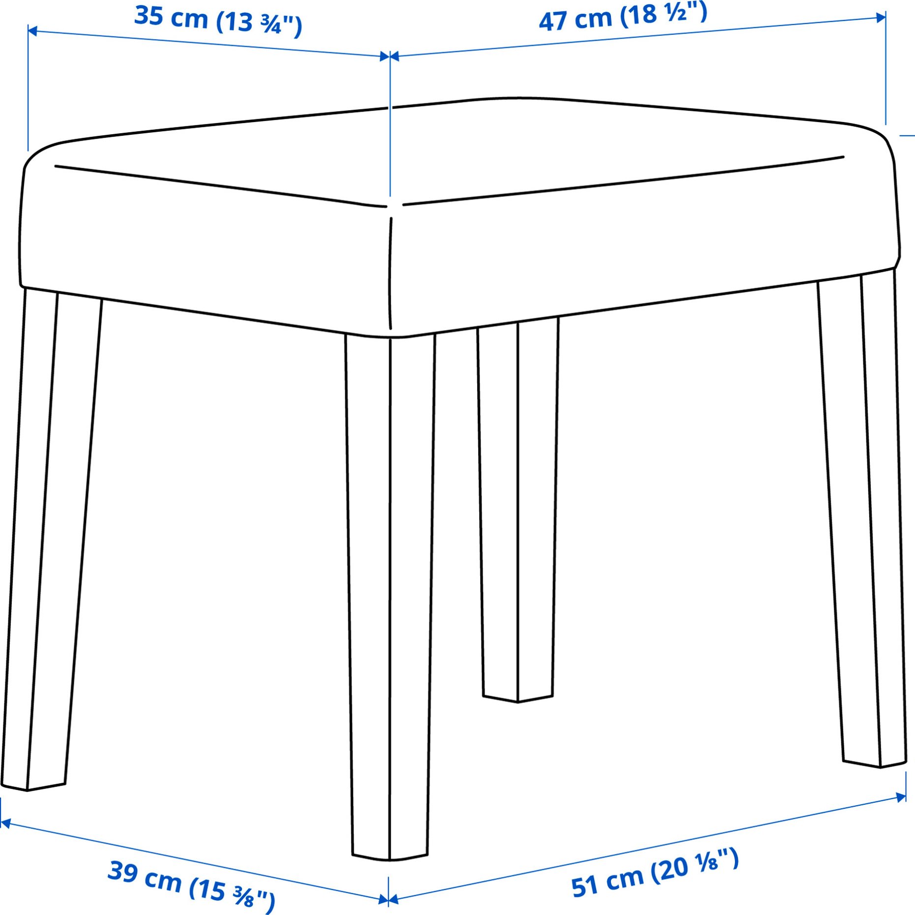 SAKARIAS, stool frame, 604.634.98
