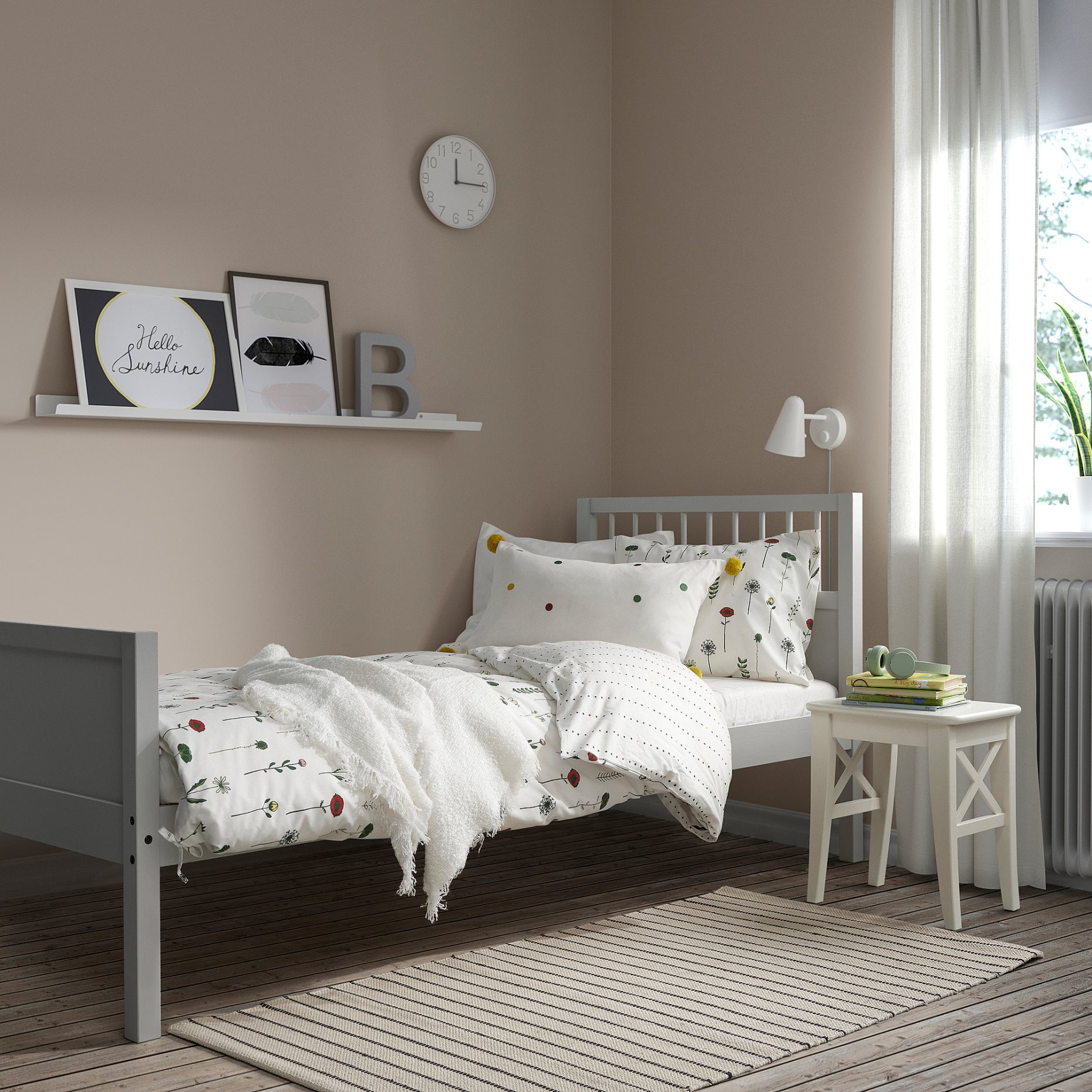 SMYGA, bed frame, 90x200 cm, 604.807.80