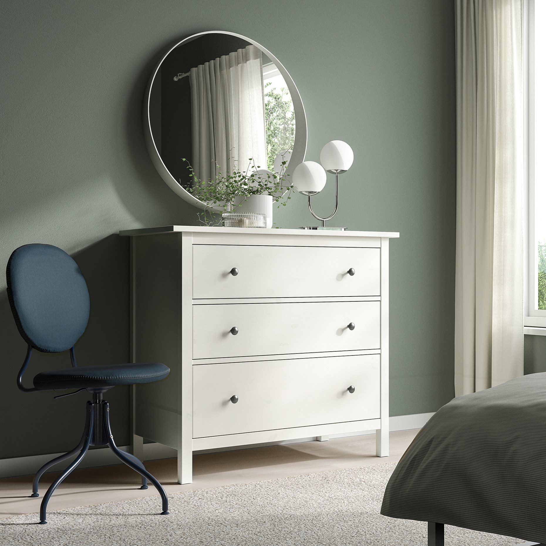 BJÖRKBERGET, swivel chair, 604.817.94