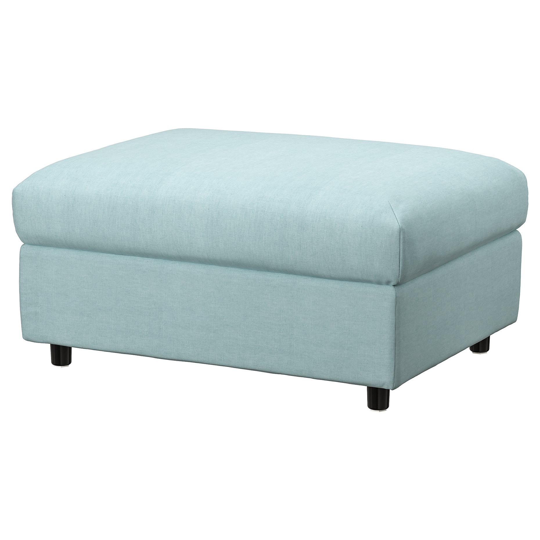 VIMLE, cover for footstool with storage, 604.961.68